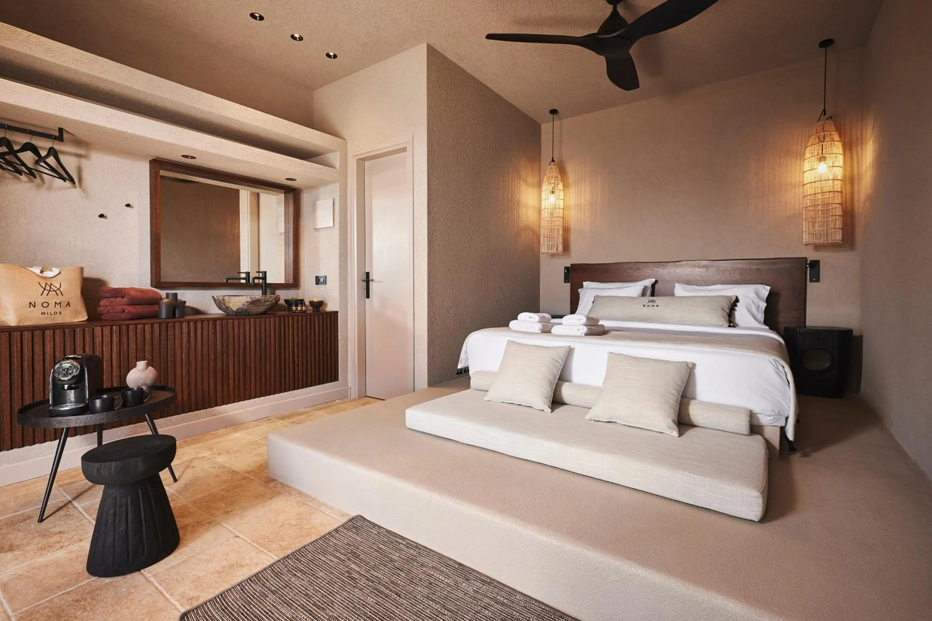 Photo of the whole room, Bed in Noma Milos - Delmar Collection