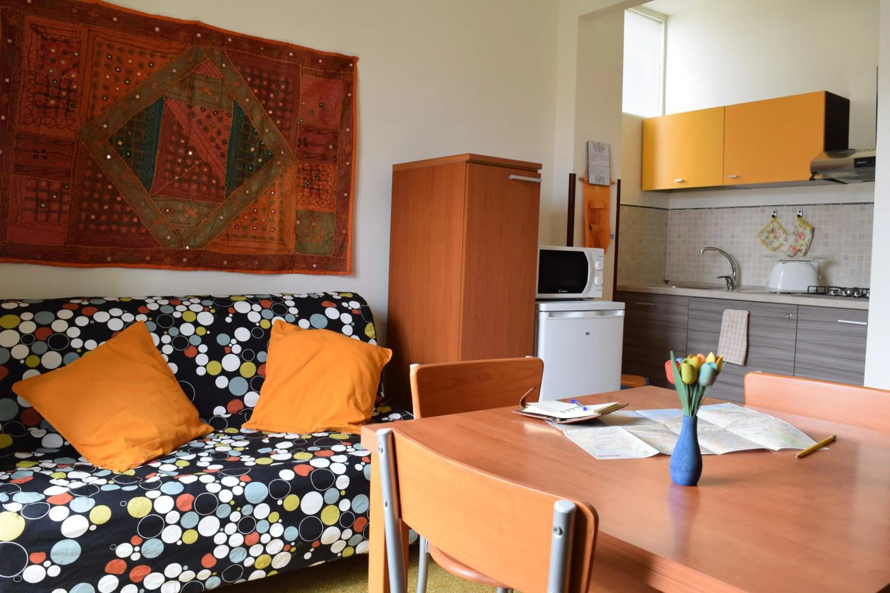Living room in Casa Cavour