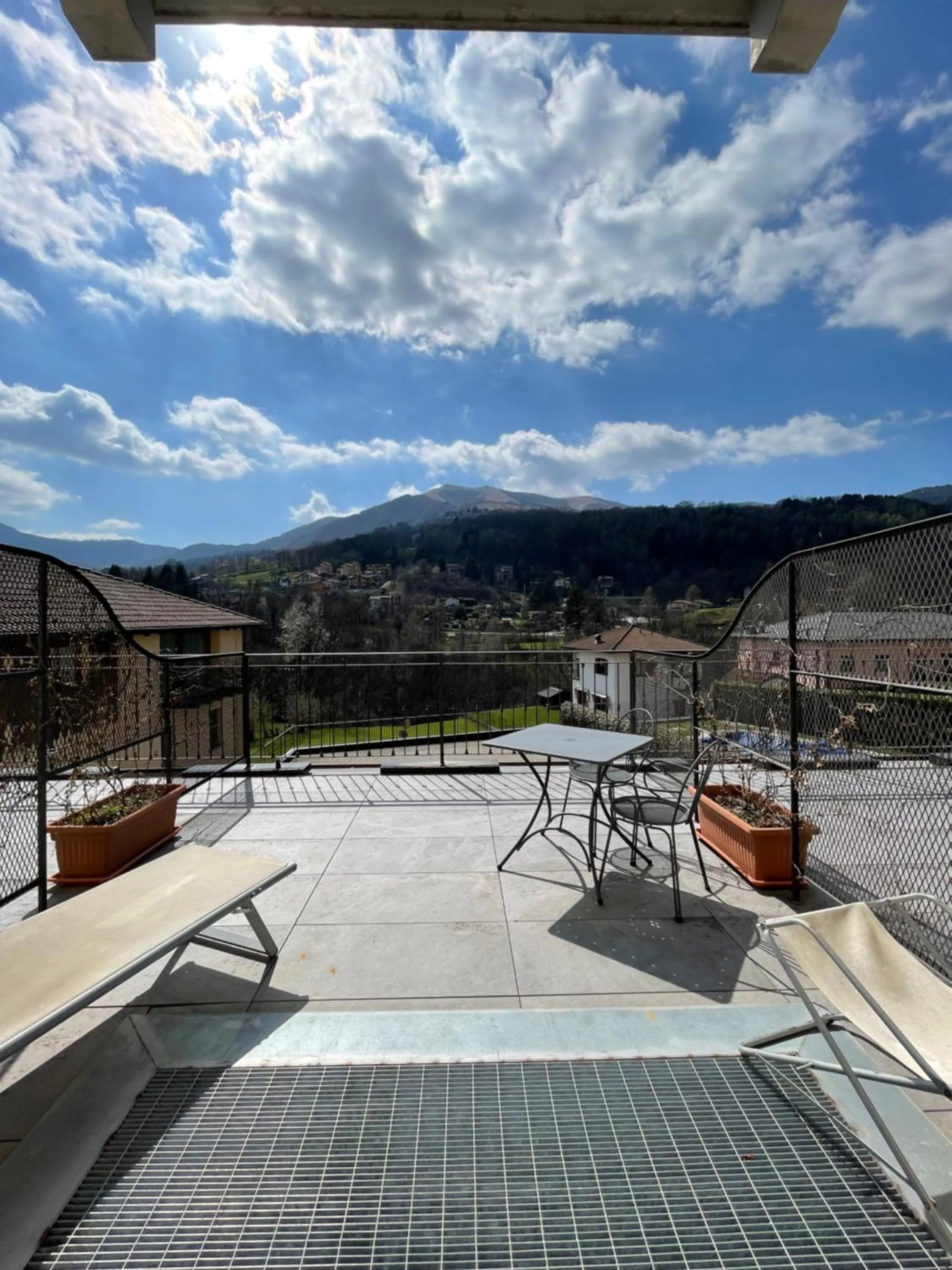 Garden view in Hotel La Torre