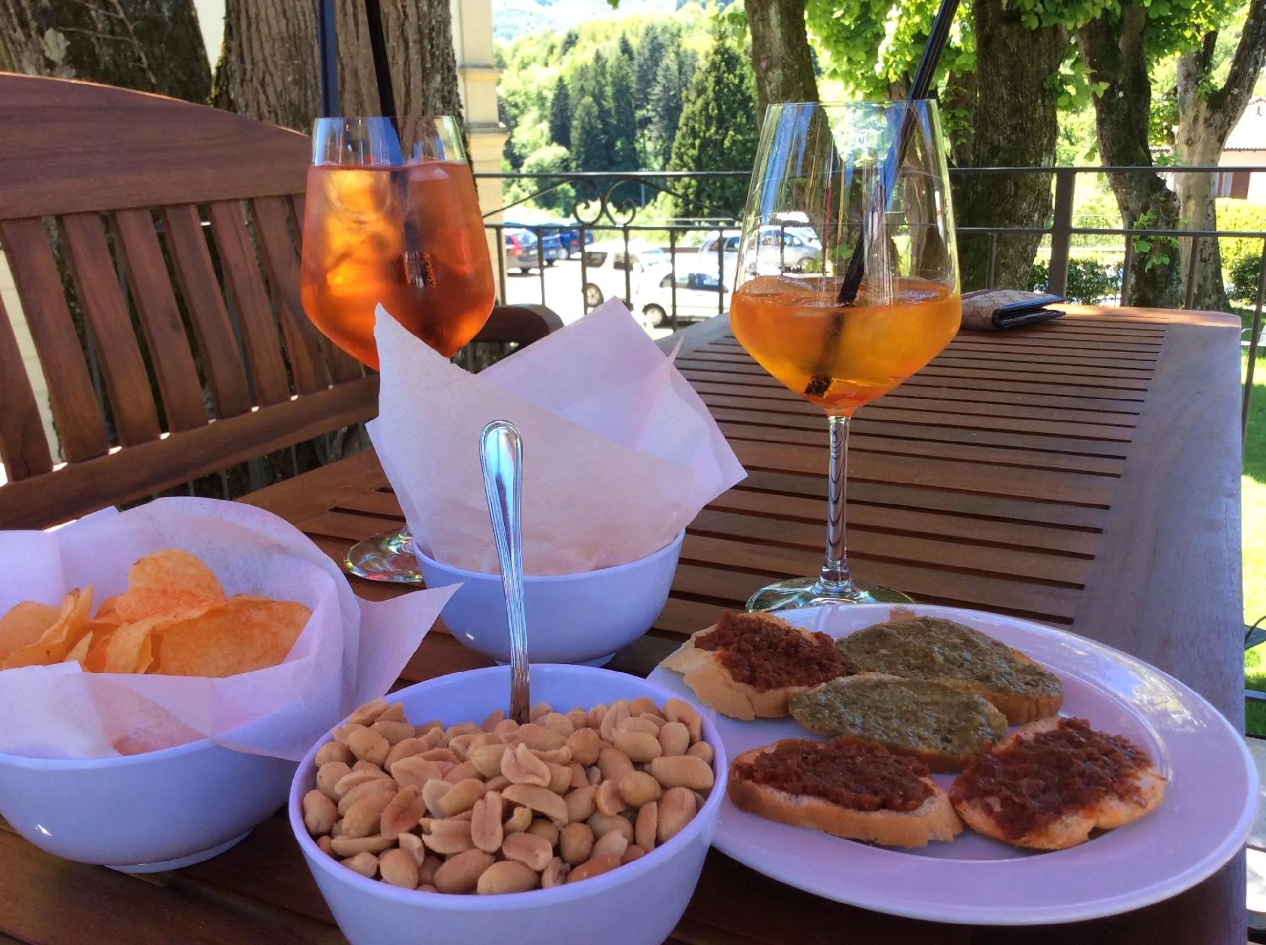 Patio in Hotel La Torre