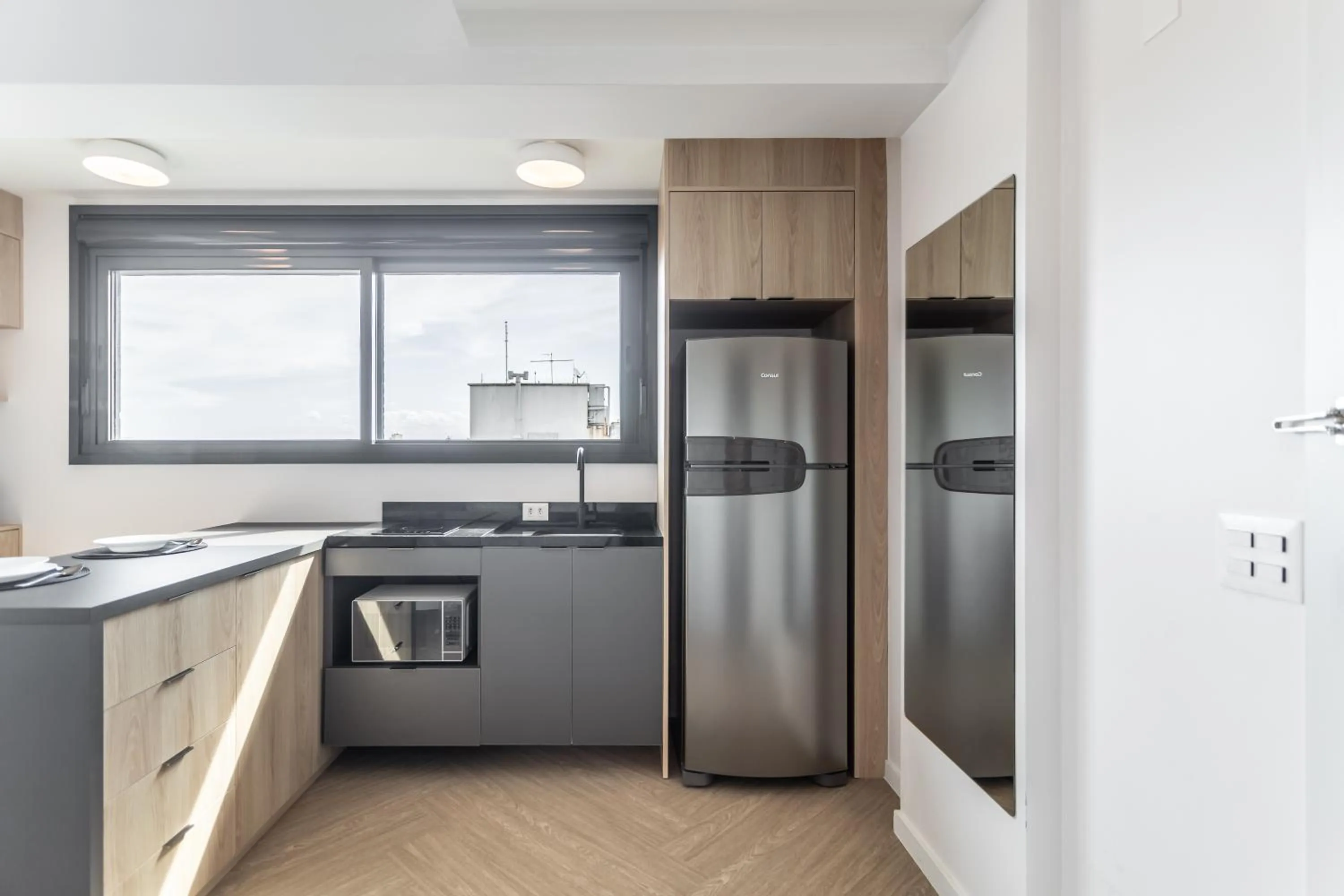 Kitchen or kitchenette in Charlie Porto Alegre Moinhos