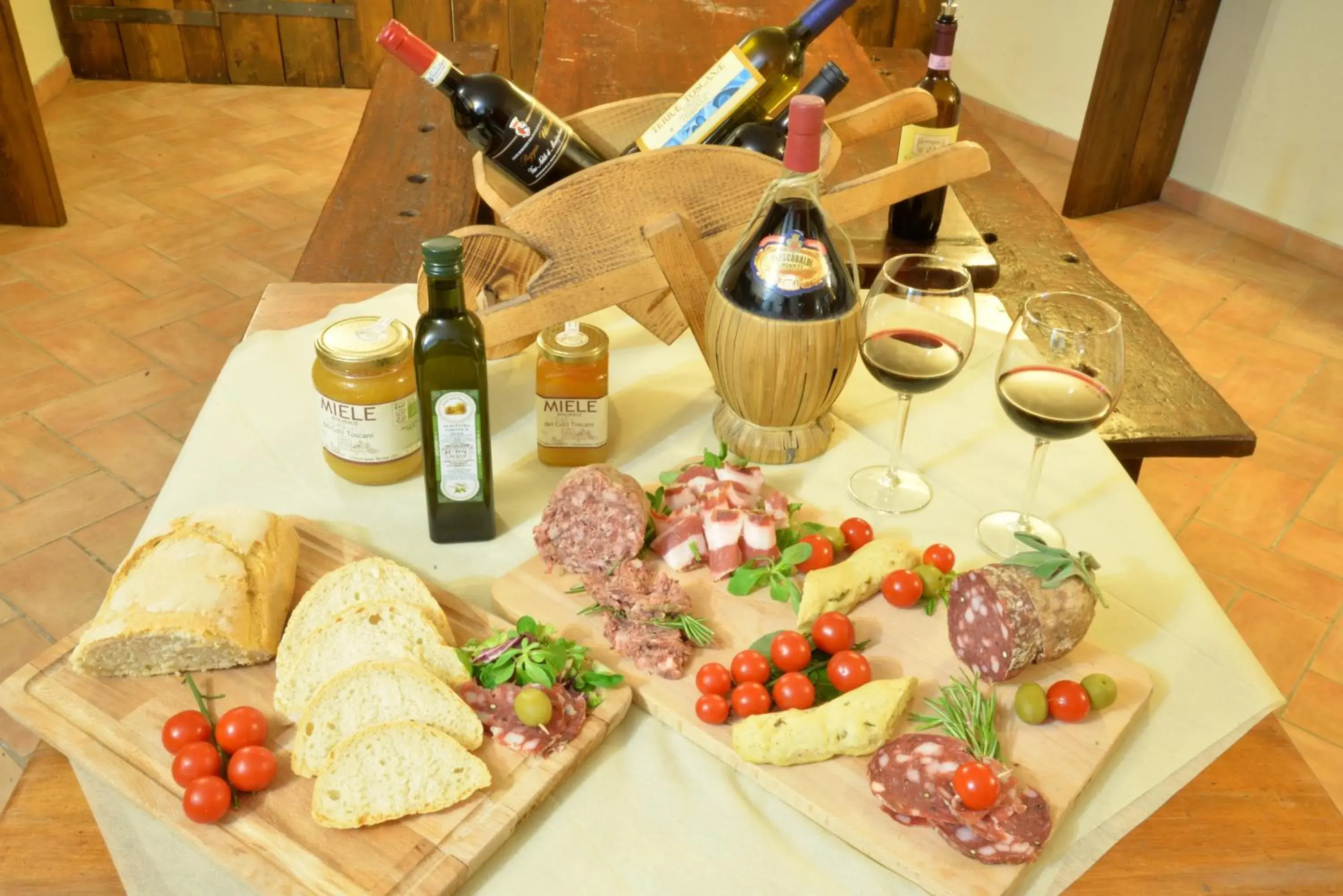 Food close-up in Residence Le Corniole Food close-up in Residence Le Corniole