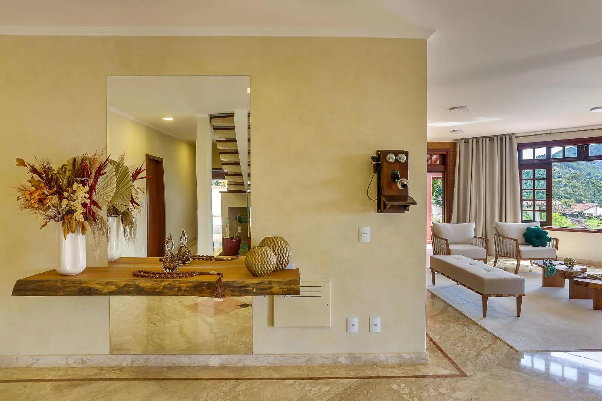 Decorative detail in Villa Boréal Hostellerie Pousada Boutique