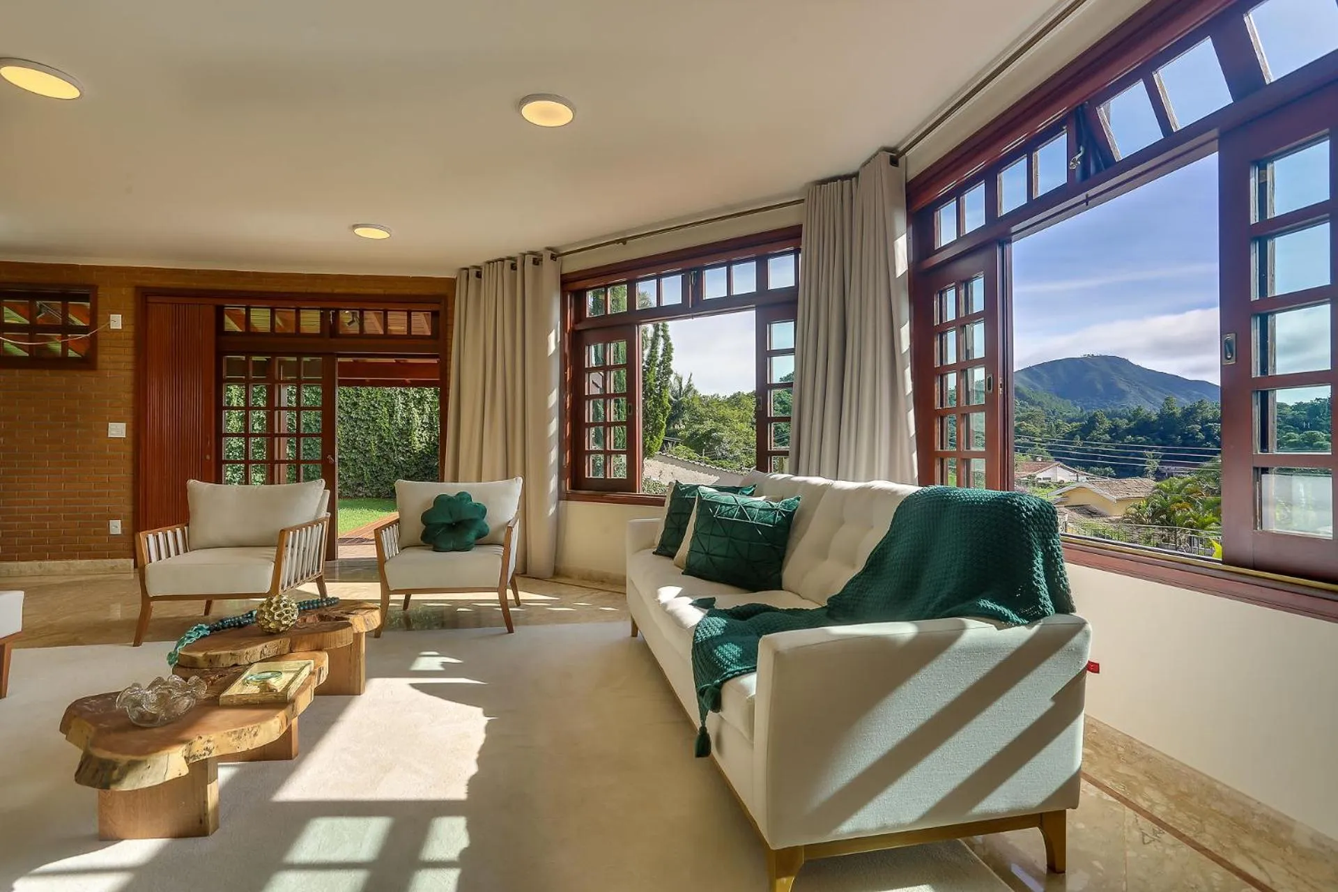 Living room in Villa Boréal Hostellerie Pousada Boutique