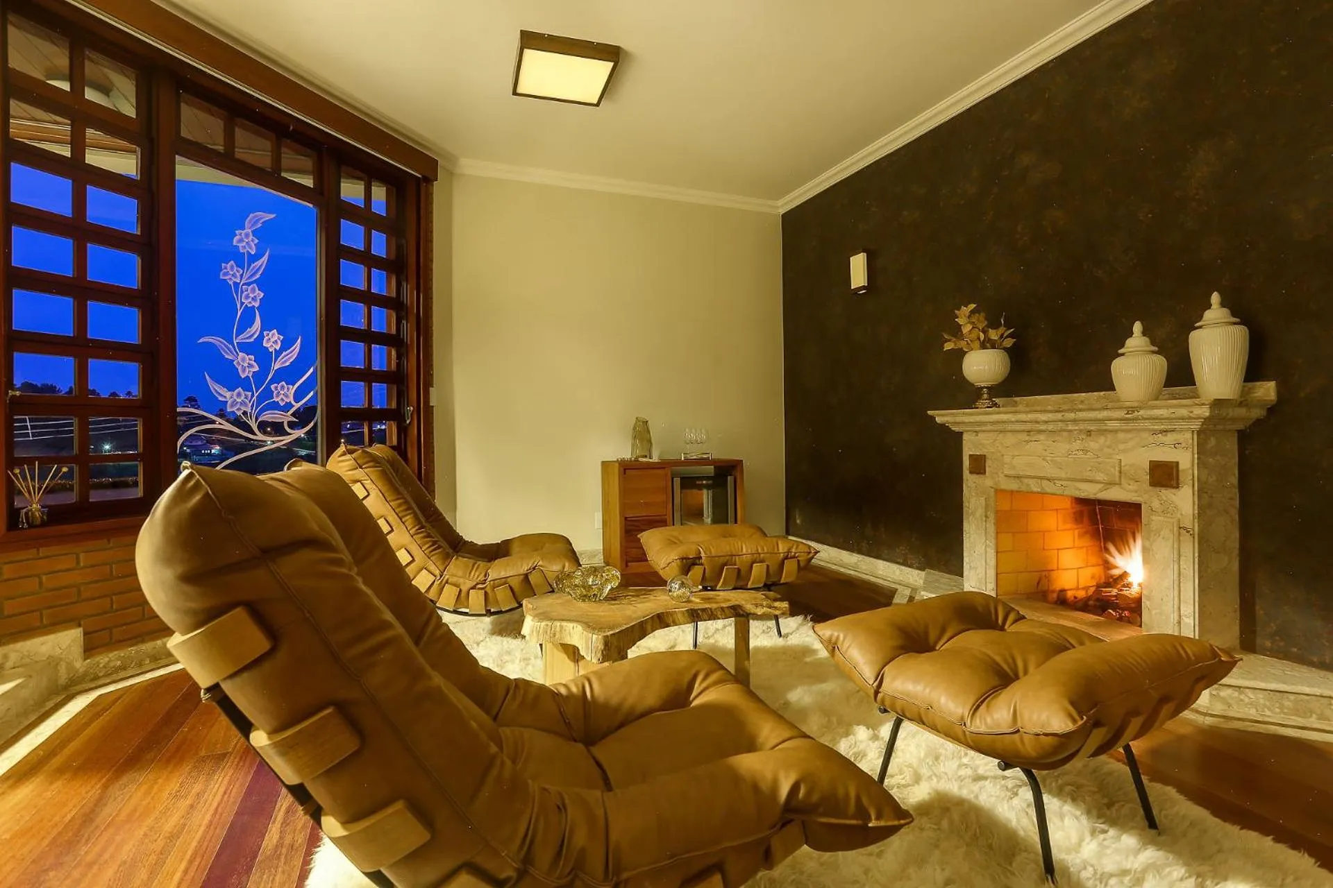 Living room in Villa Boréal Hostellerie Pousada Boutique