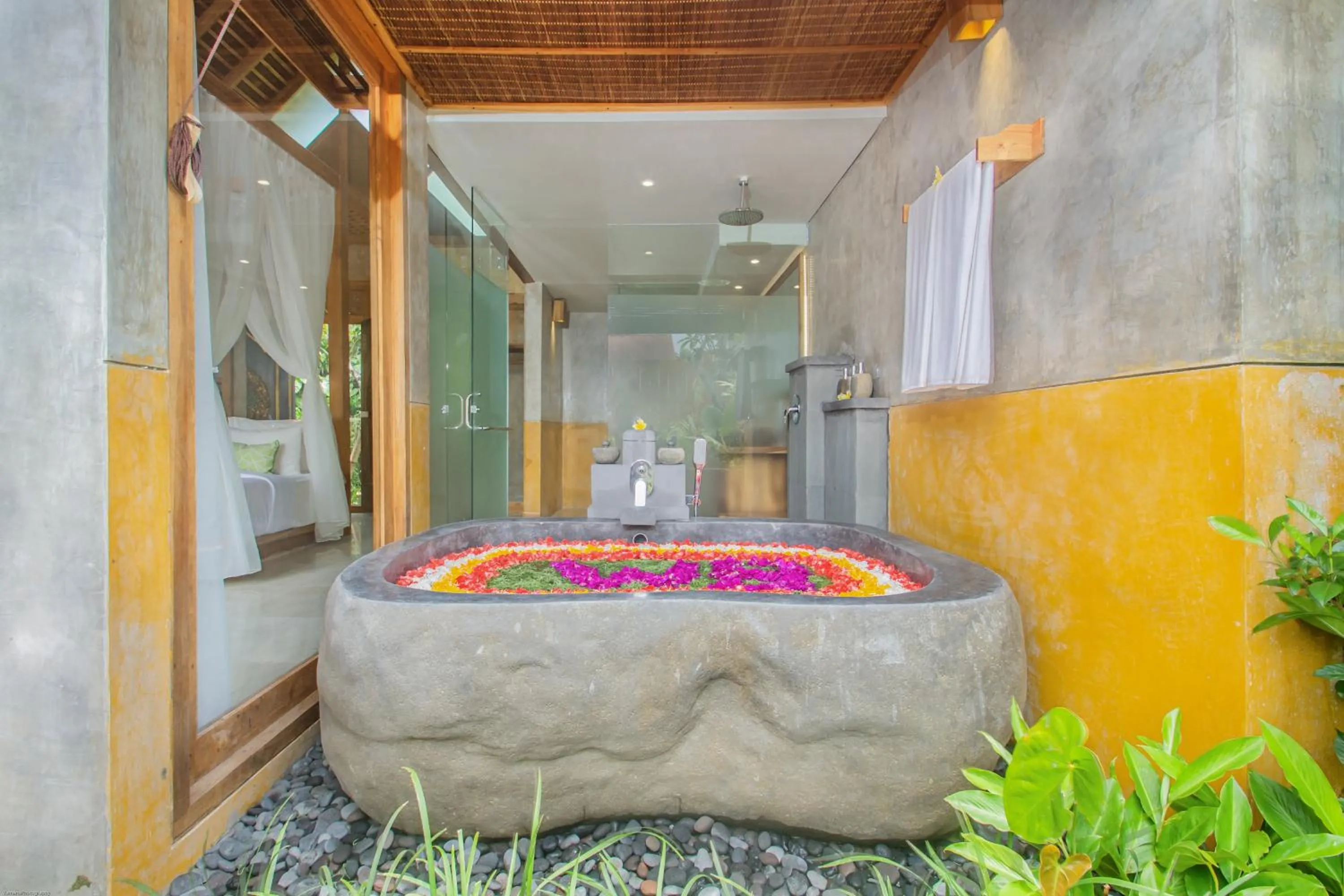 Bath in Wana Bucu Villas by GenuineHost