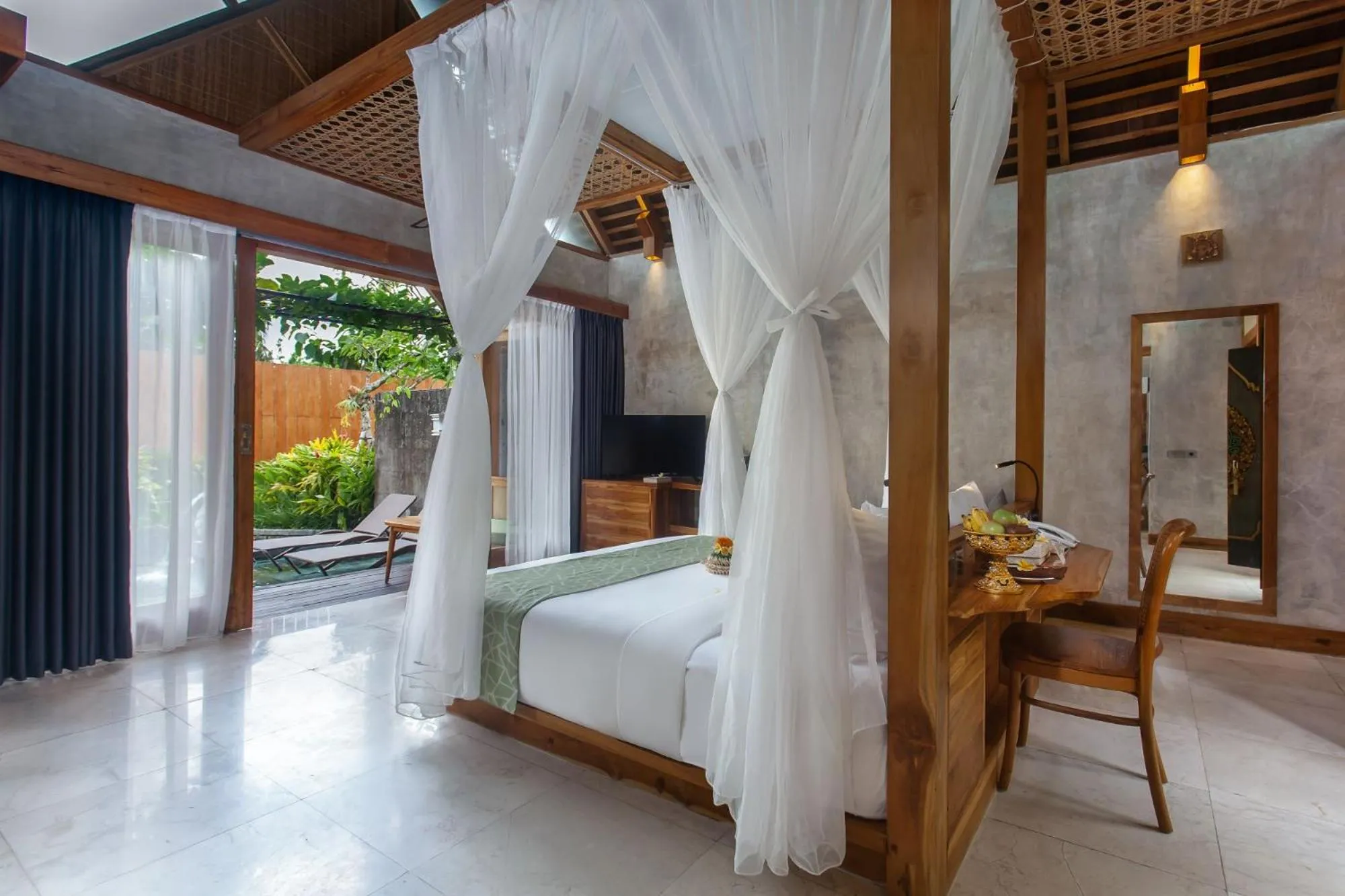 Bed in Wana Bucu Villas by GenuineHost