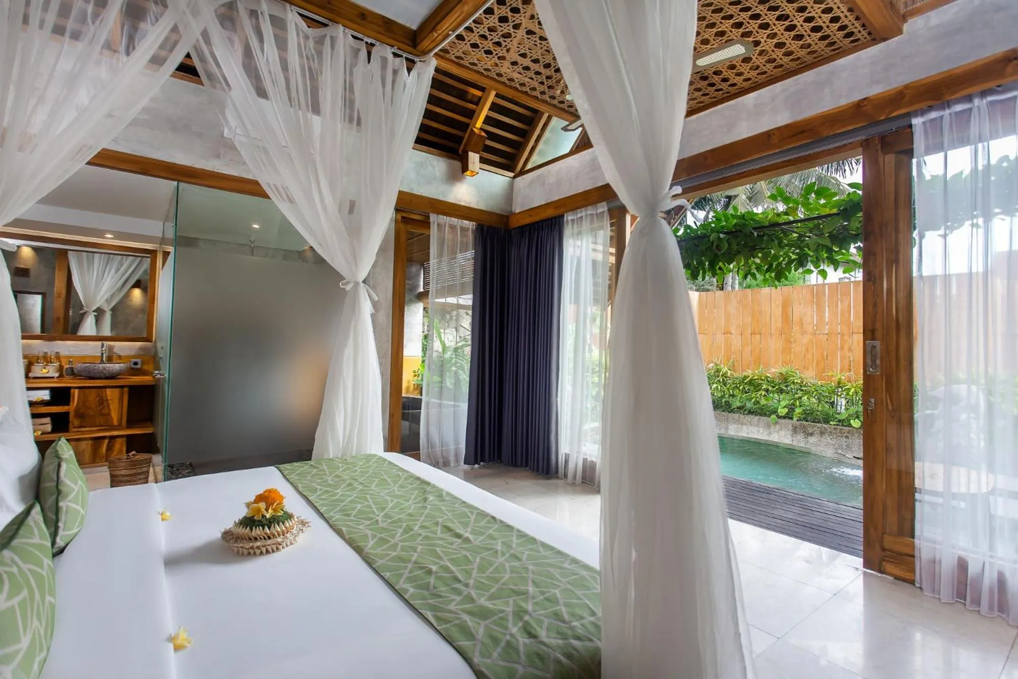 Bed in Wana Bucu Villas by GenuineHost