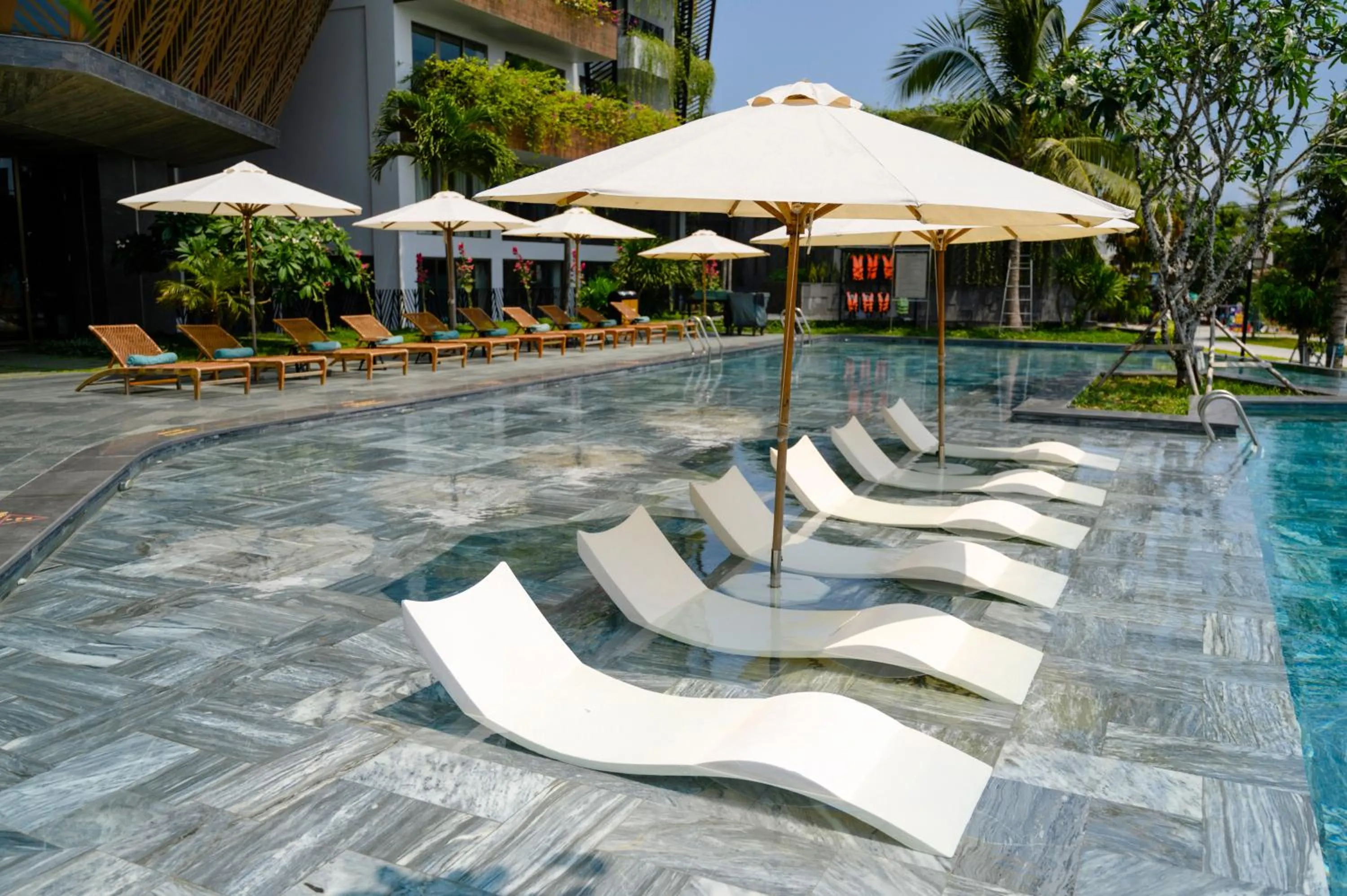 Swimming pool in Bellerive Hoi An Resort and Spa