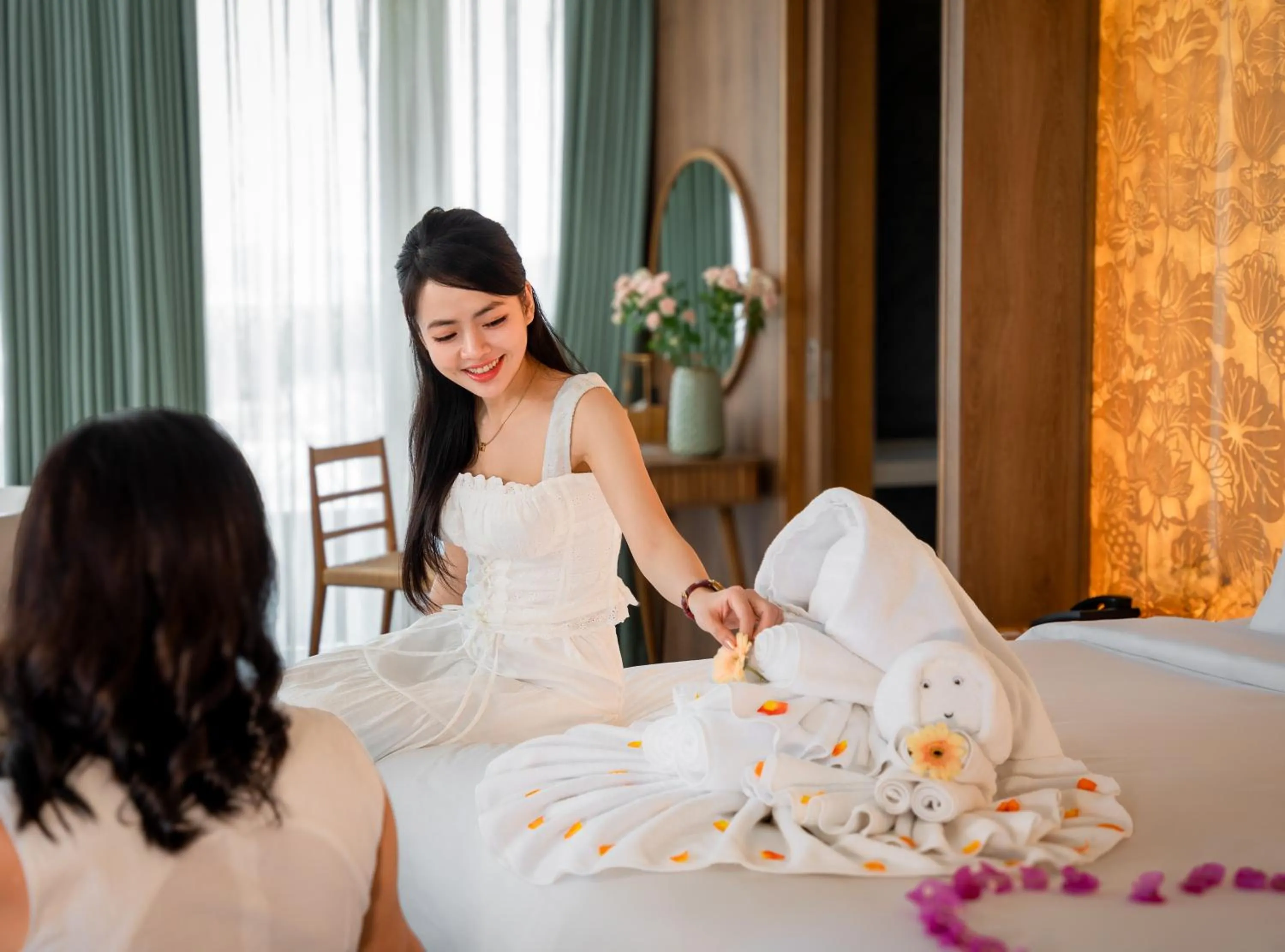 Bedroom in Bellerive Hoi An Resort and Spa