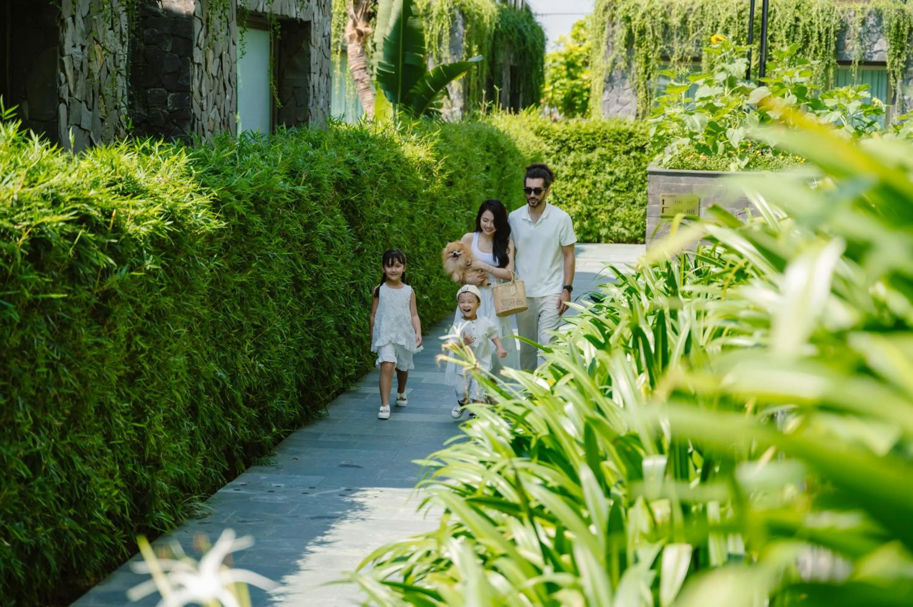 Garden in Bellerive Hoi An Resort and Spa
