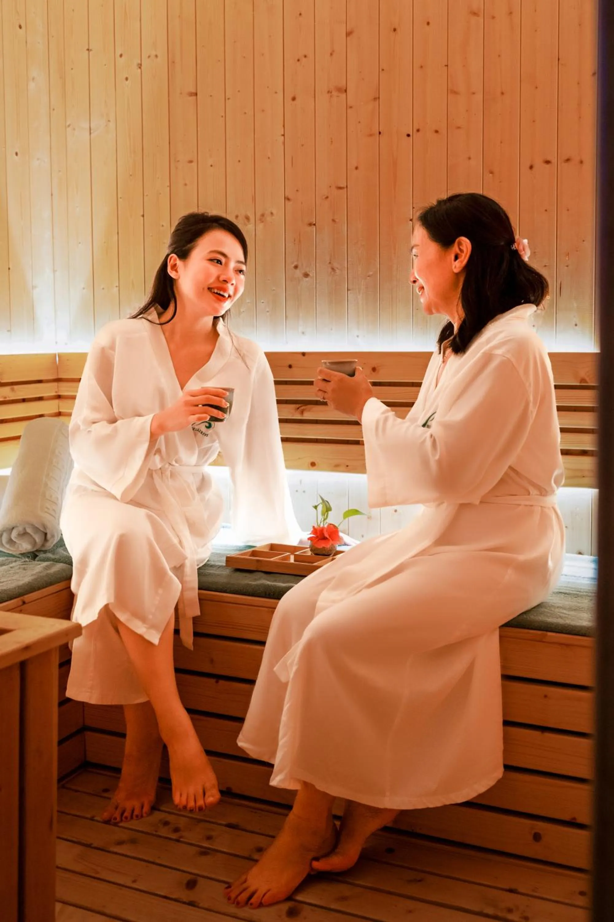 Sauna in Bellerive Hoi An Resort and Spa