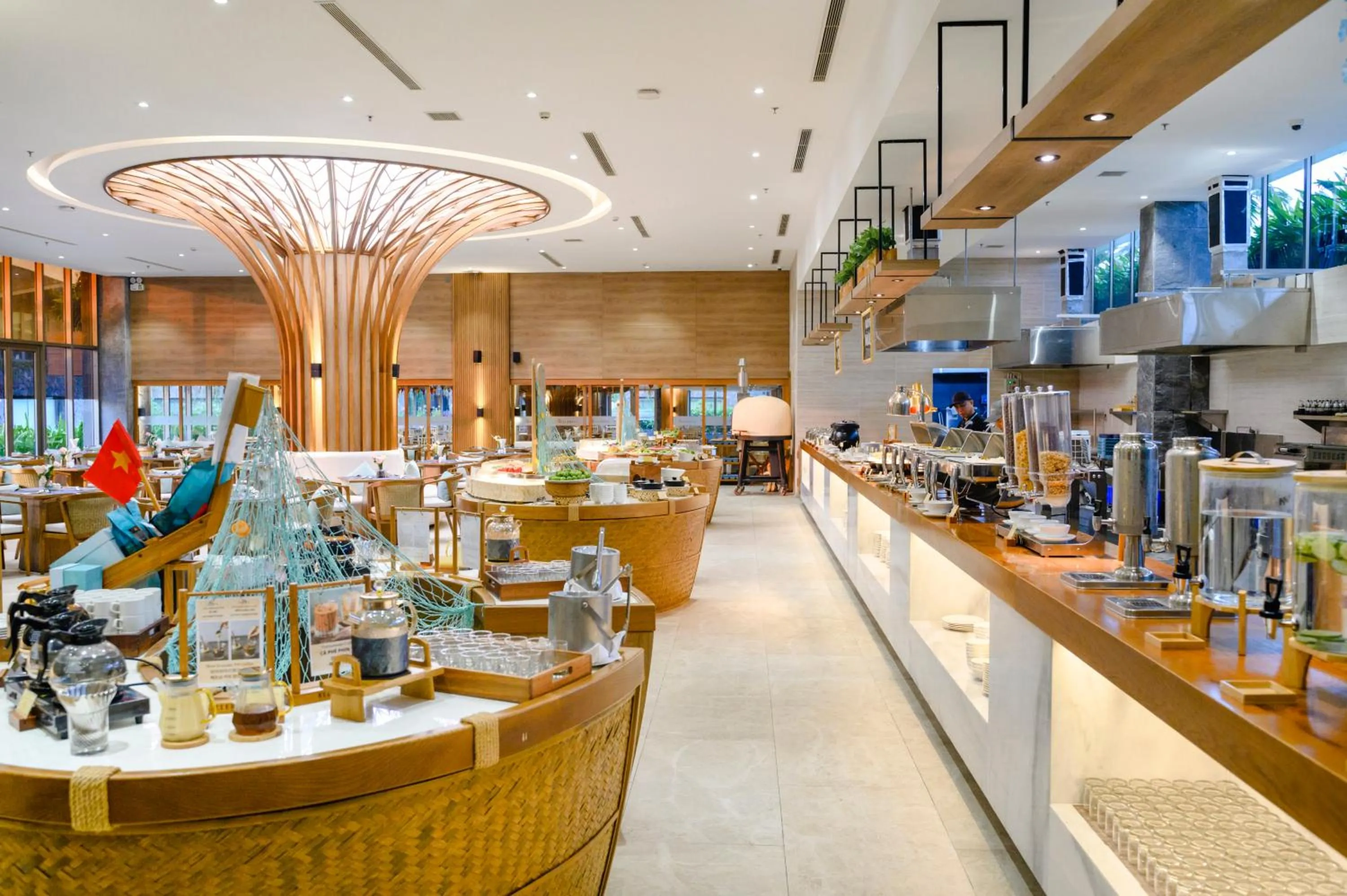 Buffet breakfast in Bellerive Hoi An Resort and Spa