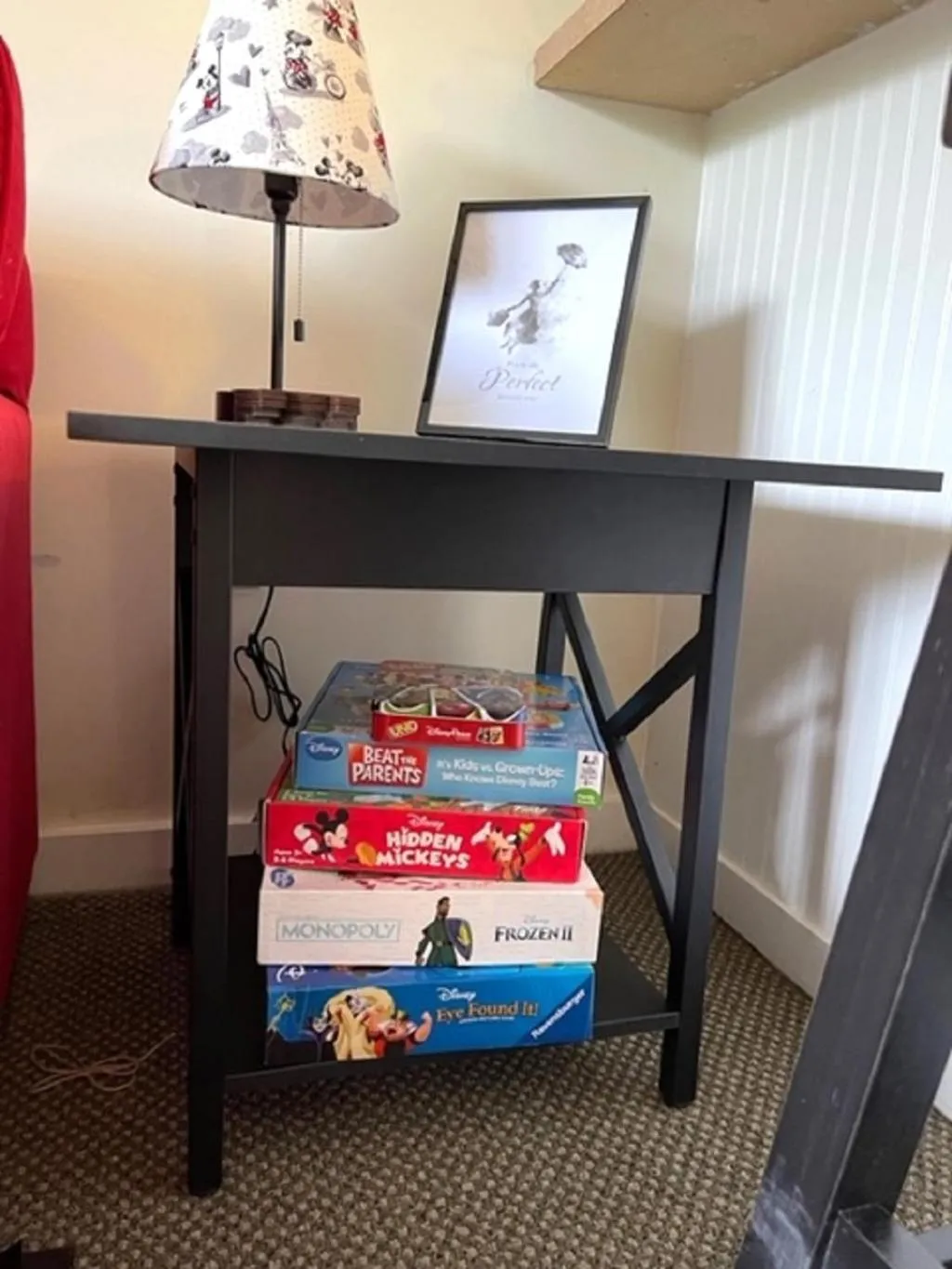 hair dresser, Bed in Disney Magic at Jiminy Mountain