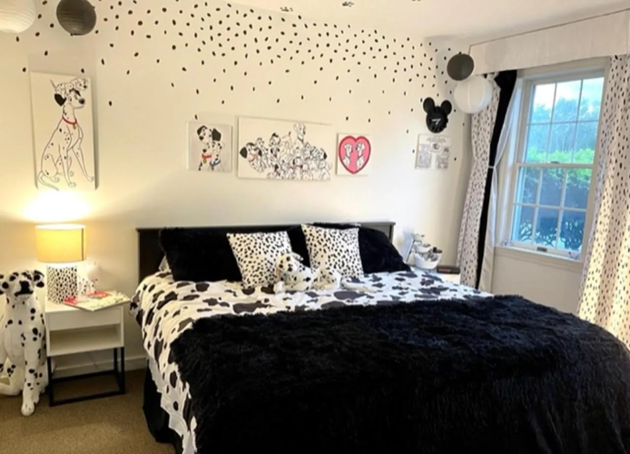 Photo of the whole room, Bed in Disney Magic at Jiminy Mountain