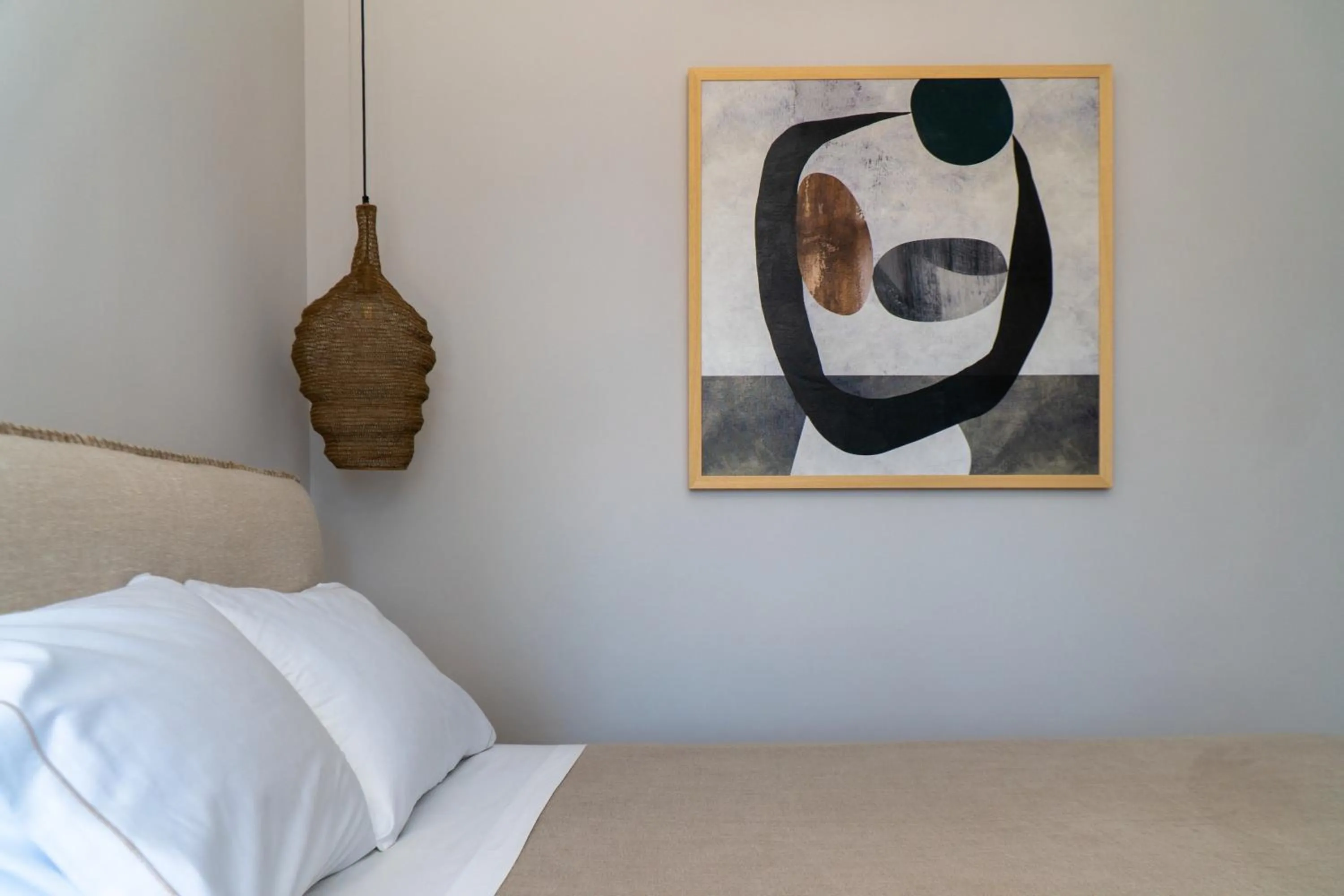 Decorative detail, Bed in Selene