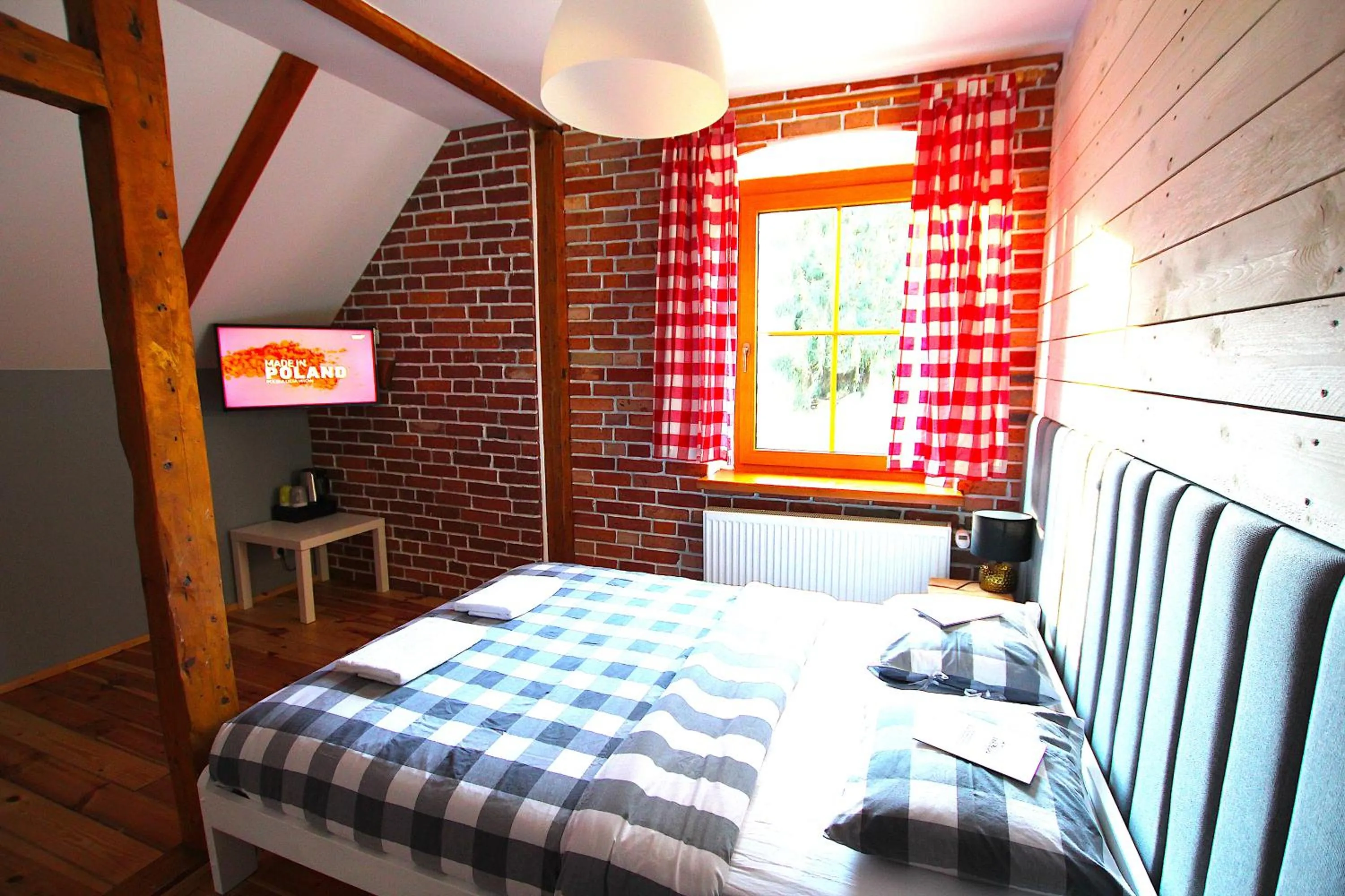 Bedroom, Bed in BORSZÓWKA Dom Nad Potokiem - Pensjonat