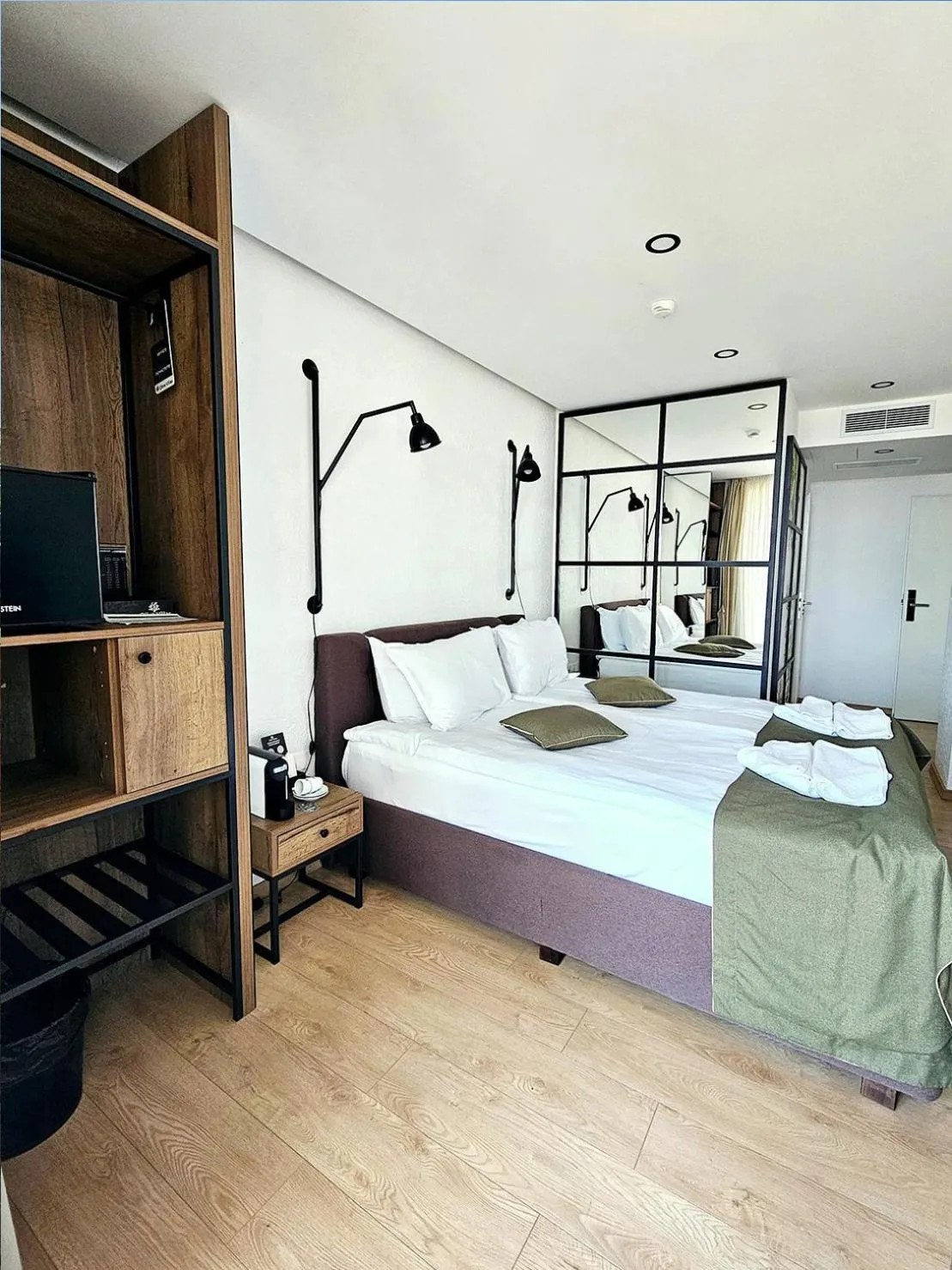 Photo of the whole room, Bed in Olive Villas Beach Hotel