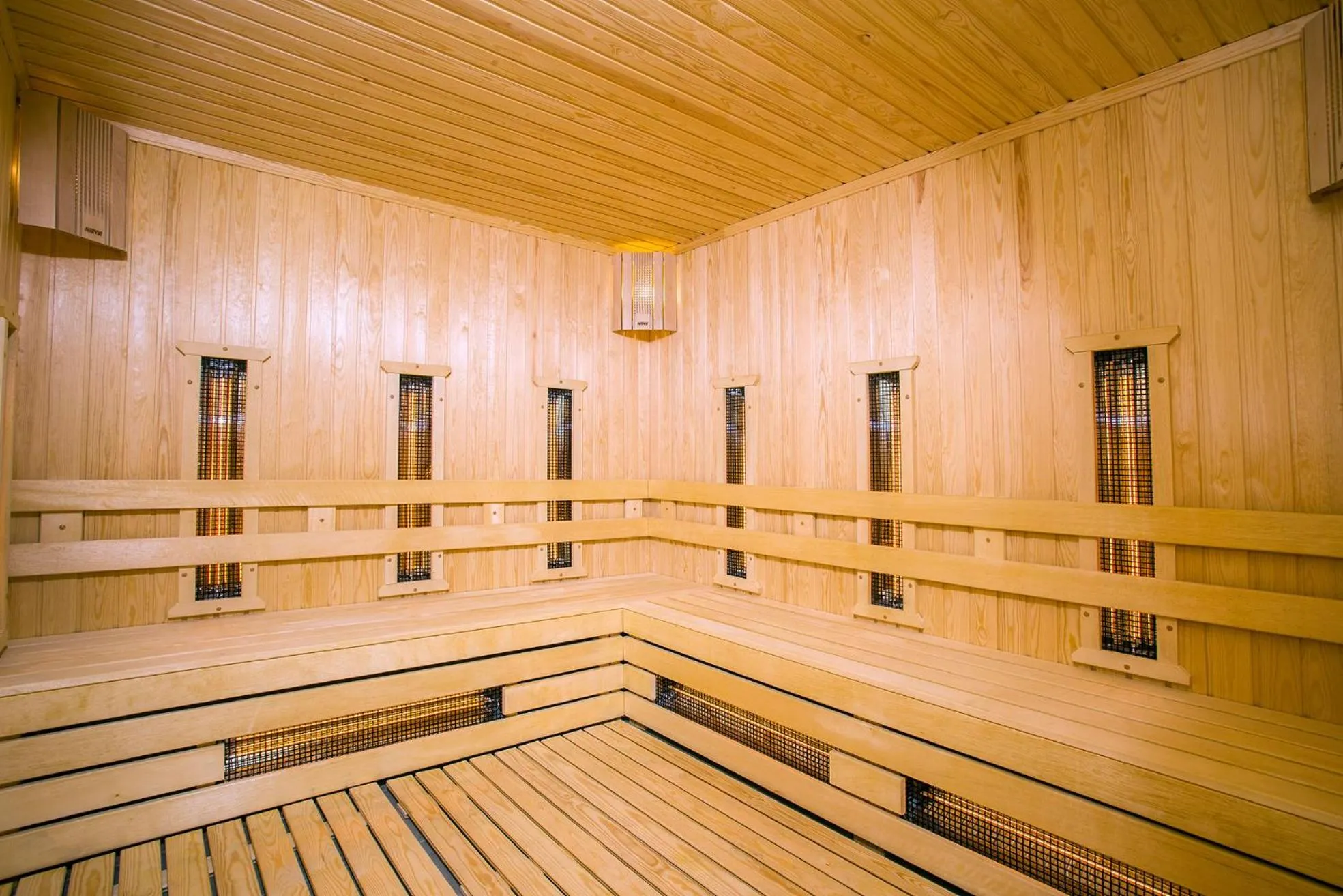 Sauna in Olive Villas Beach Hotel
