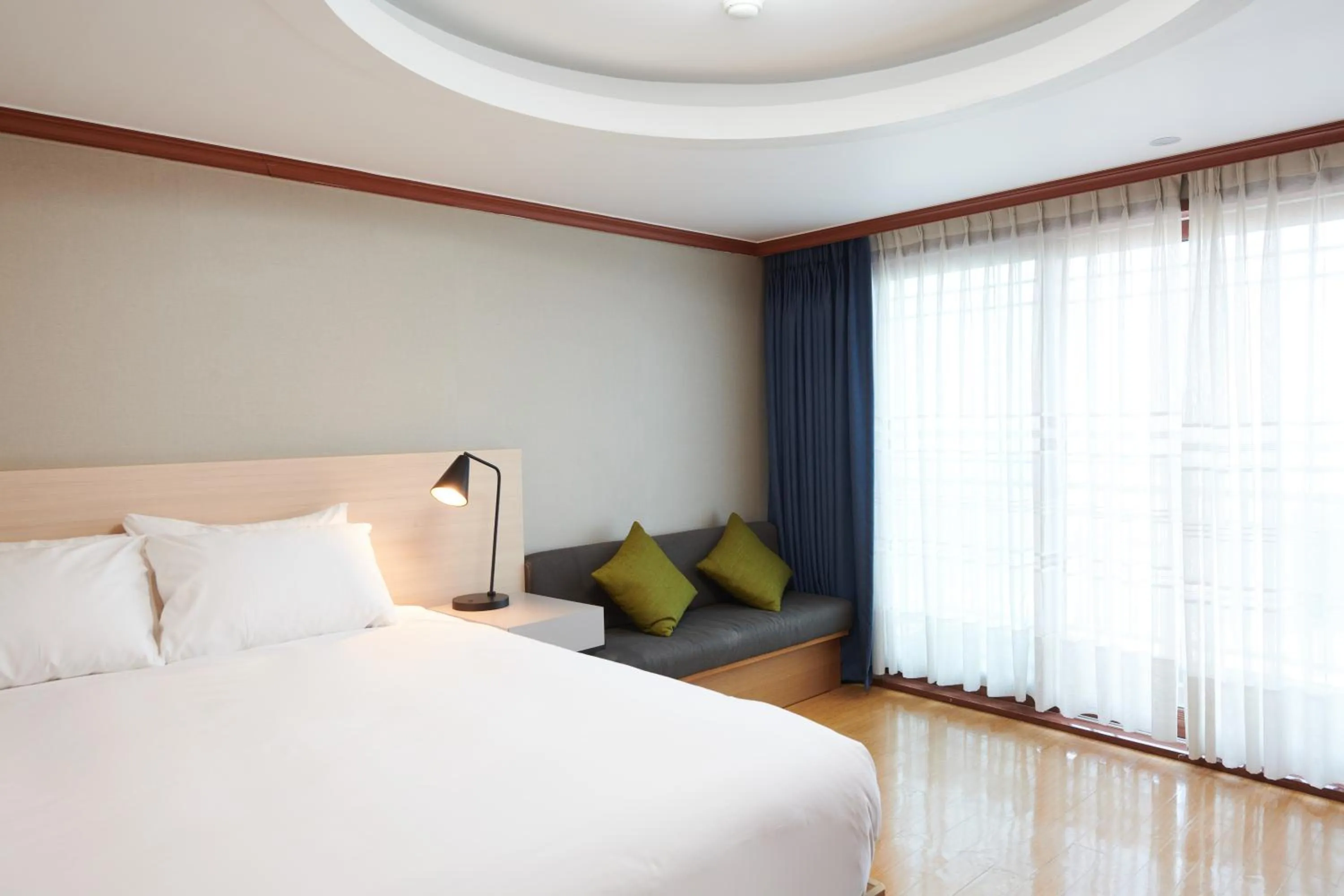Bed in Sokcho Good Morning Hotel and Resort