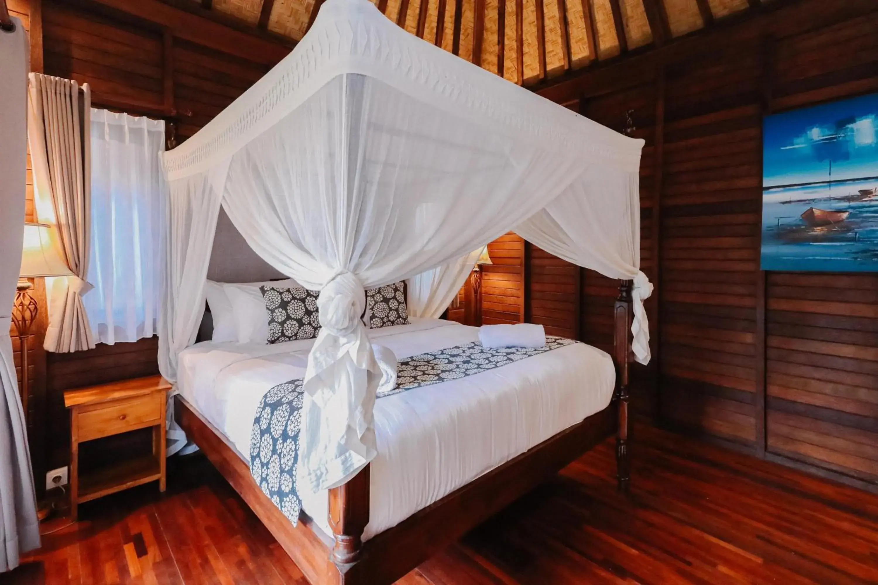 Bedroom, Bed in The Lavana Jhonny Kibung Villas Lembongan Bedroom, Bed in The Lavana Jhonny Kibung Villas Lembongan