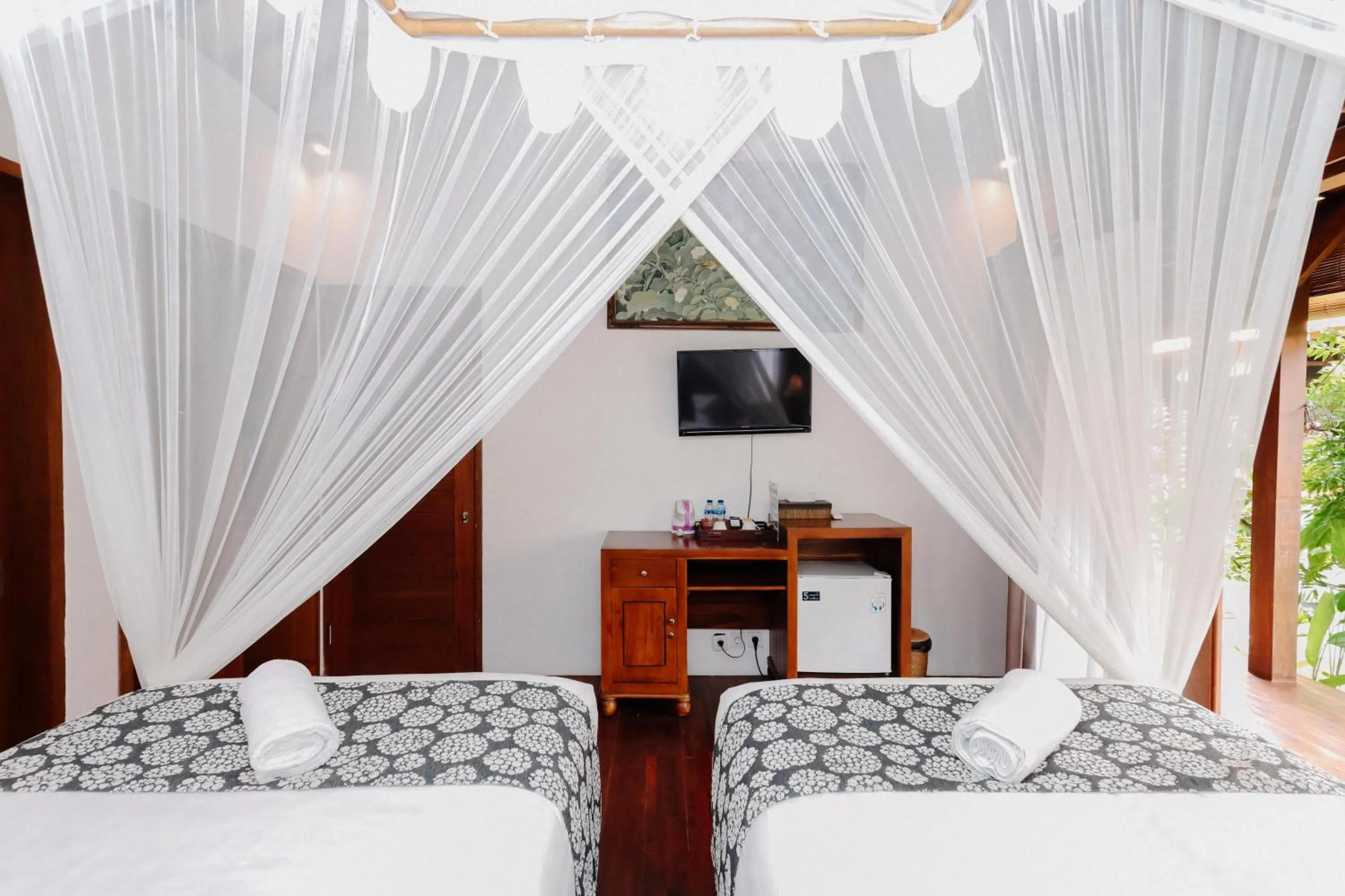 Bedroom, Bed in The Lavana Jhonny Kibung Villas Lembongan