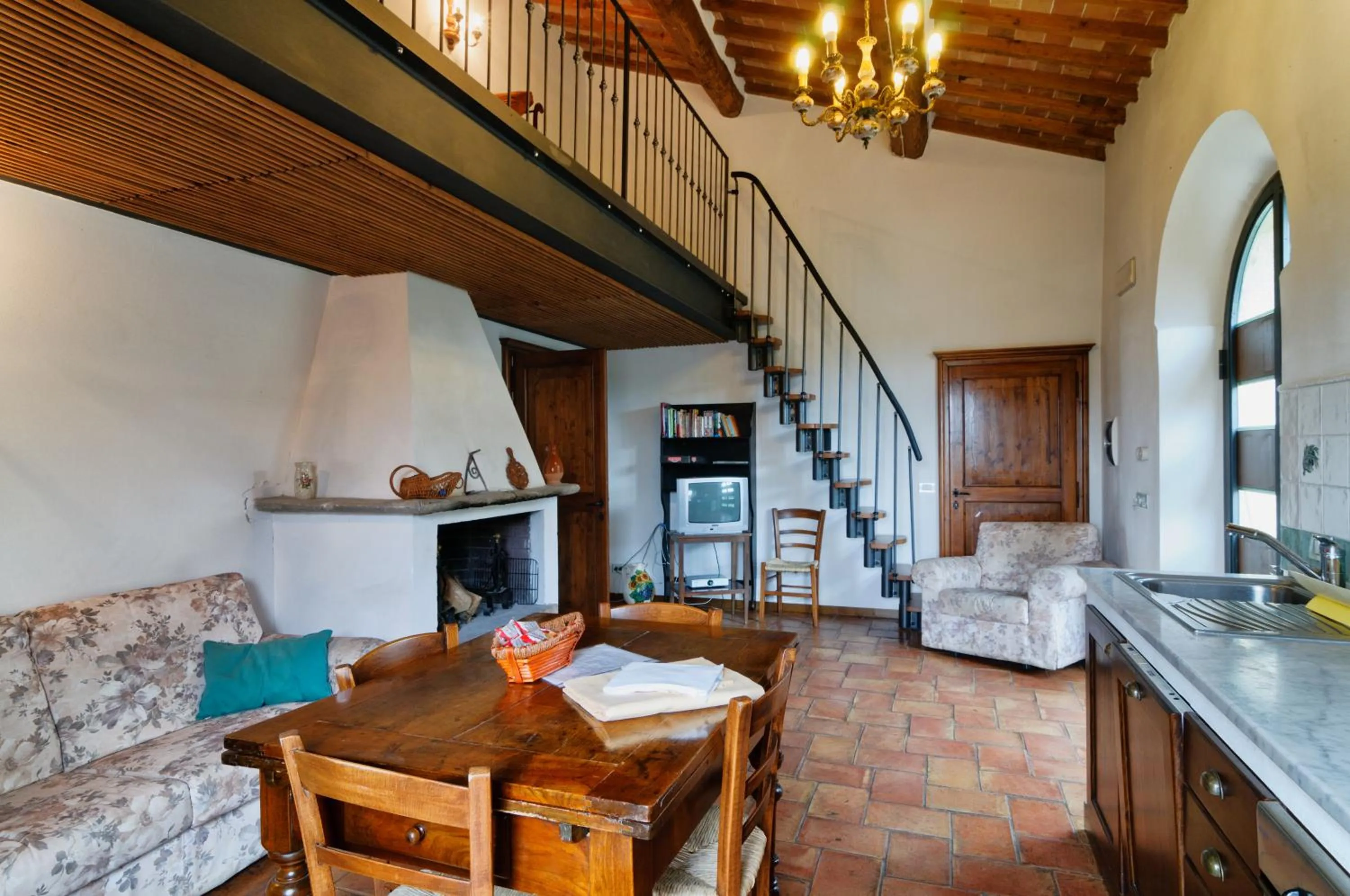 Living room in Le 7 Camicie