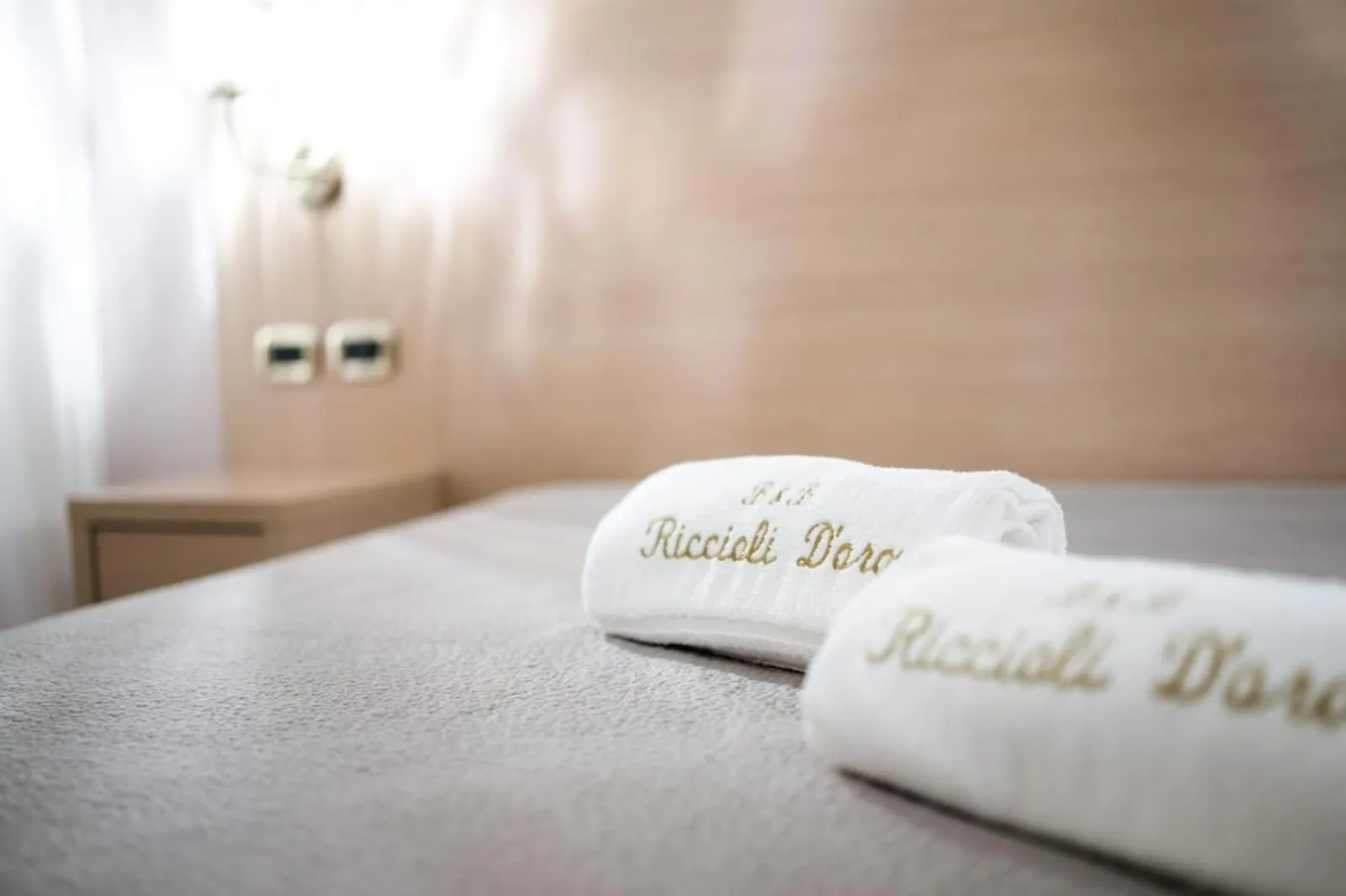 Bed in B&B Riccioli D'oro