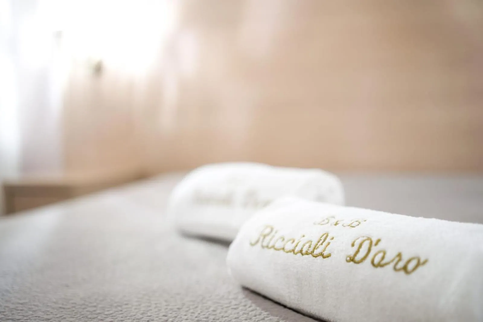 Bed in B&B Riccioli D'oro