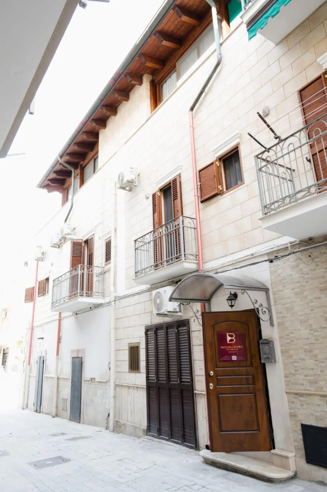 Property building in B&B Riccioli D'oro