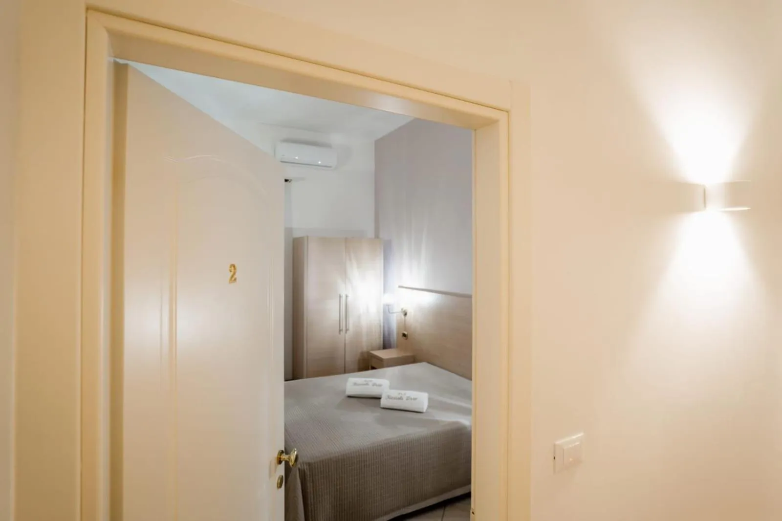 Bed in B&B Riccioli D'oro