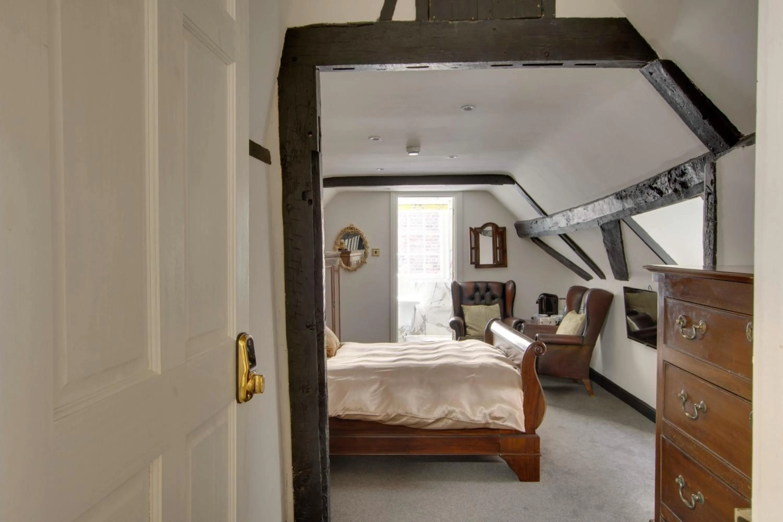 Bed in Stone Court House