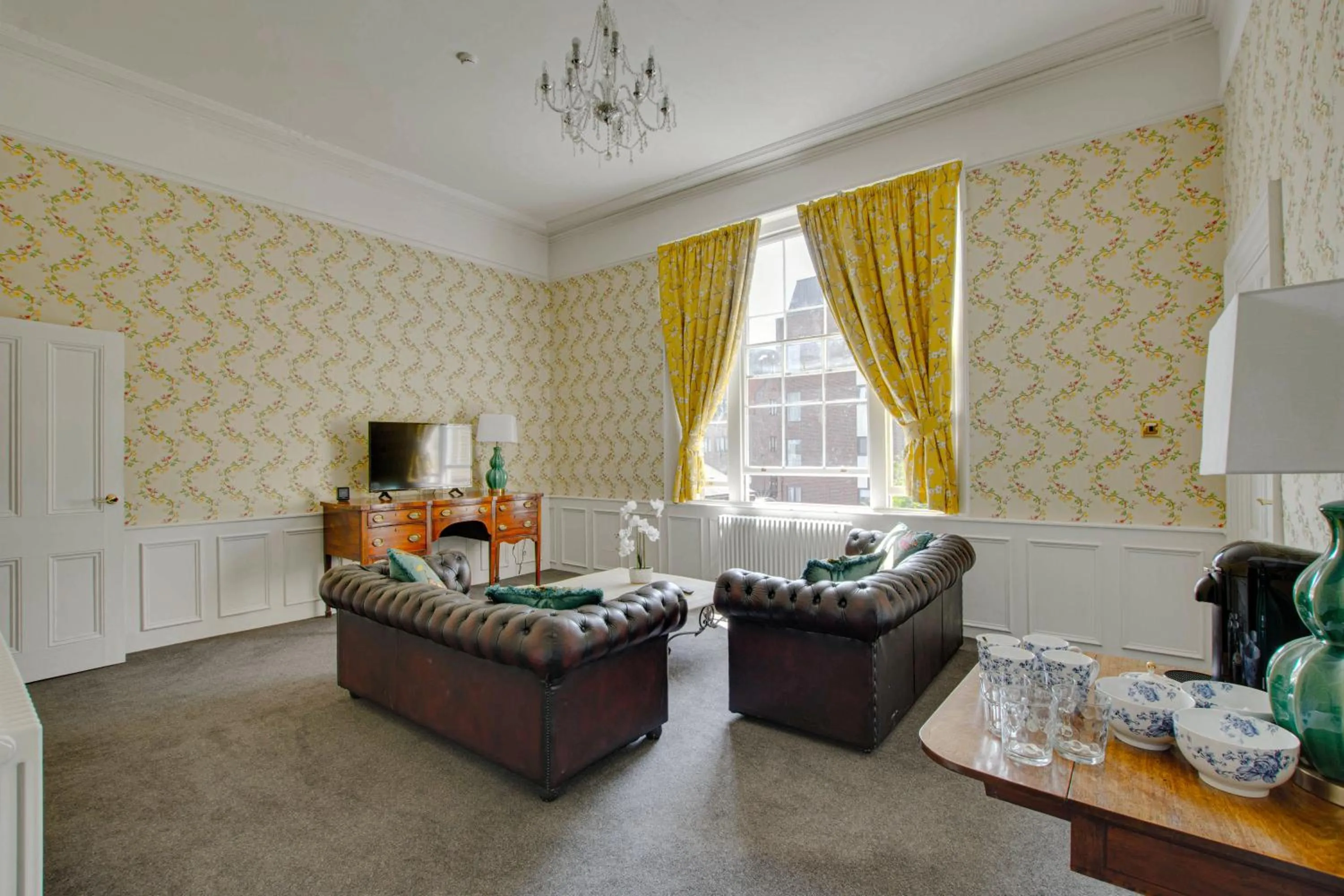 Living room in Stone Court House