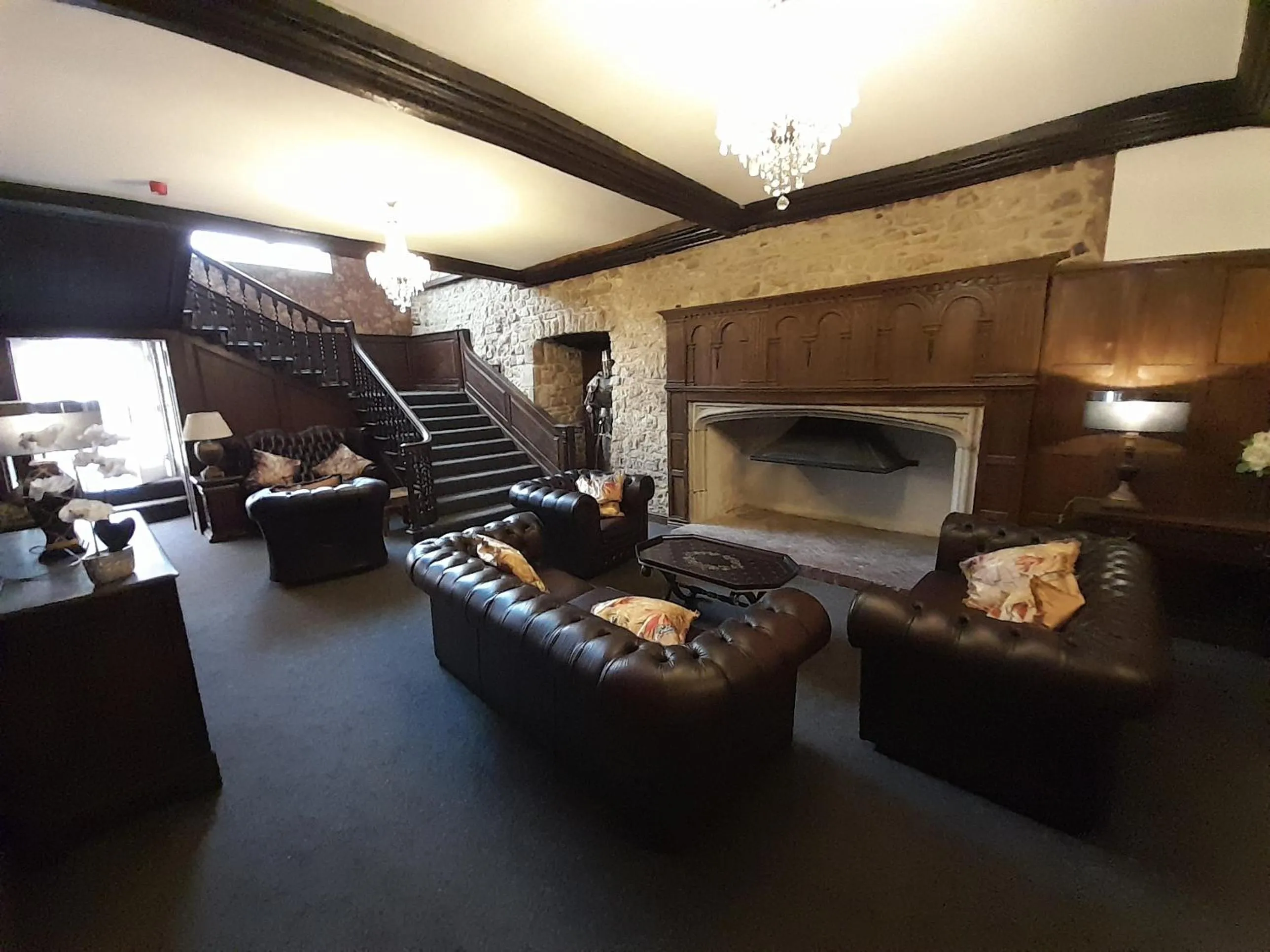 Living room in Stone Court House