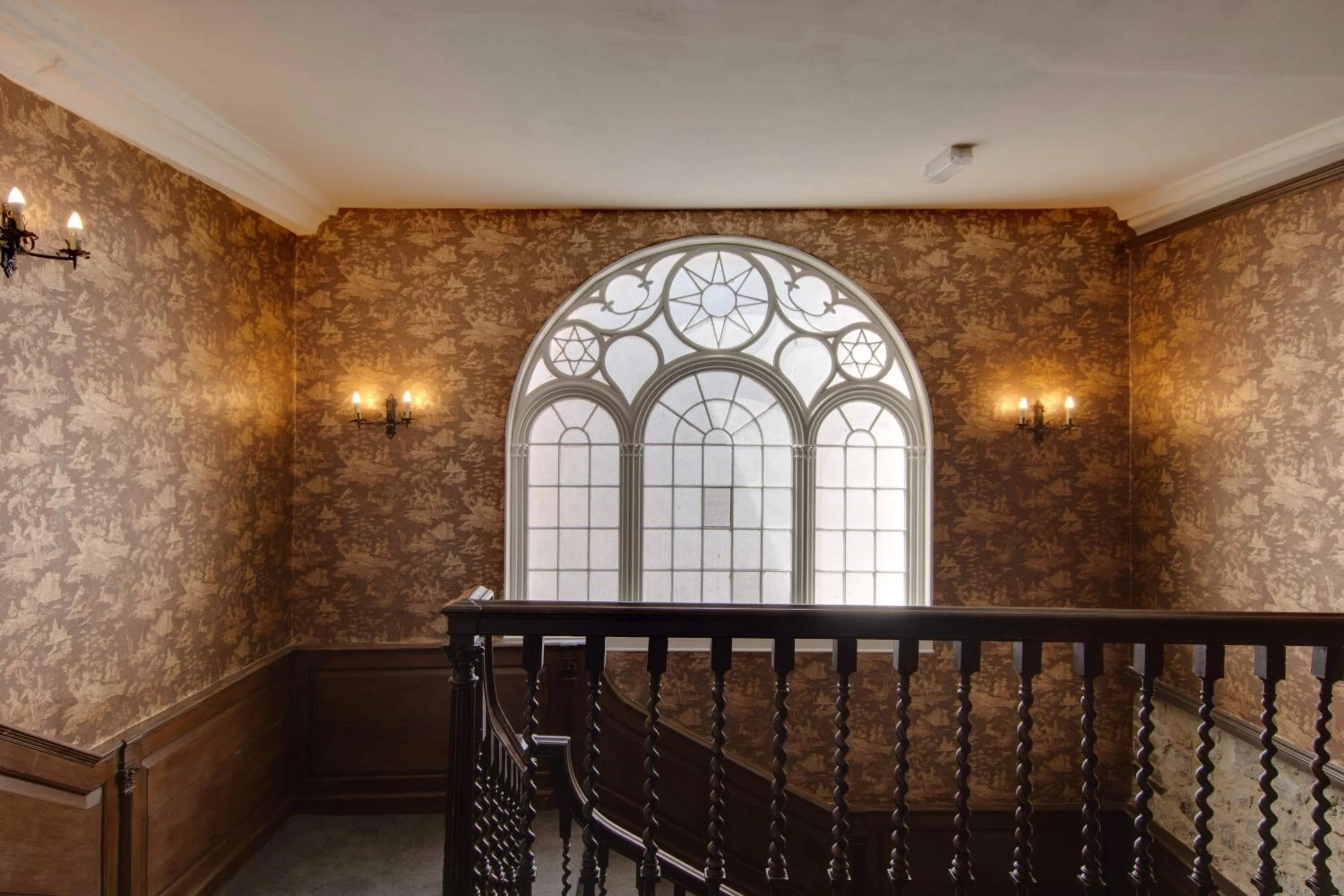 Seating area in Stone Court House