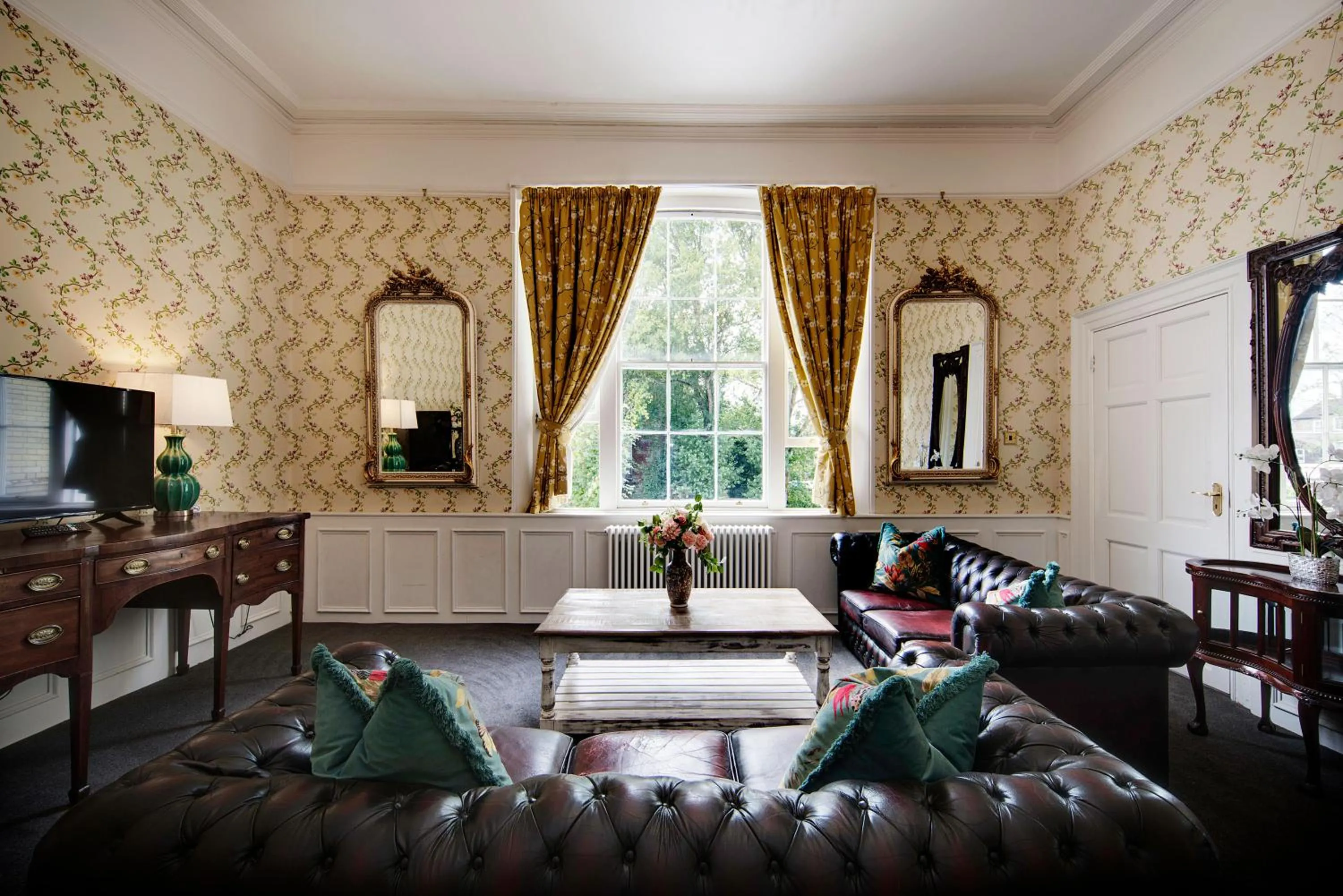 Living room in Stone Court House