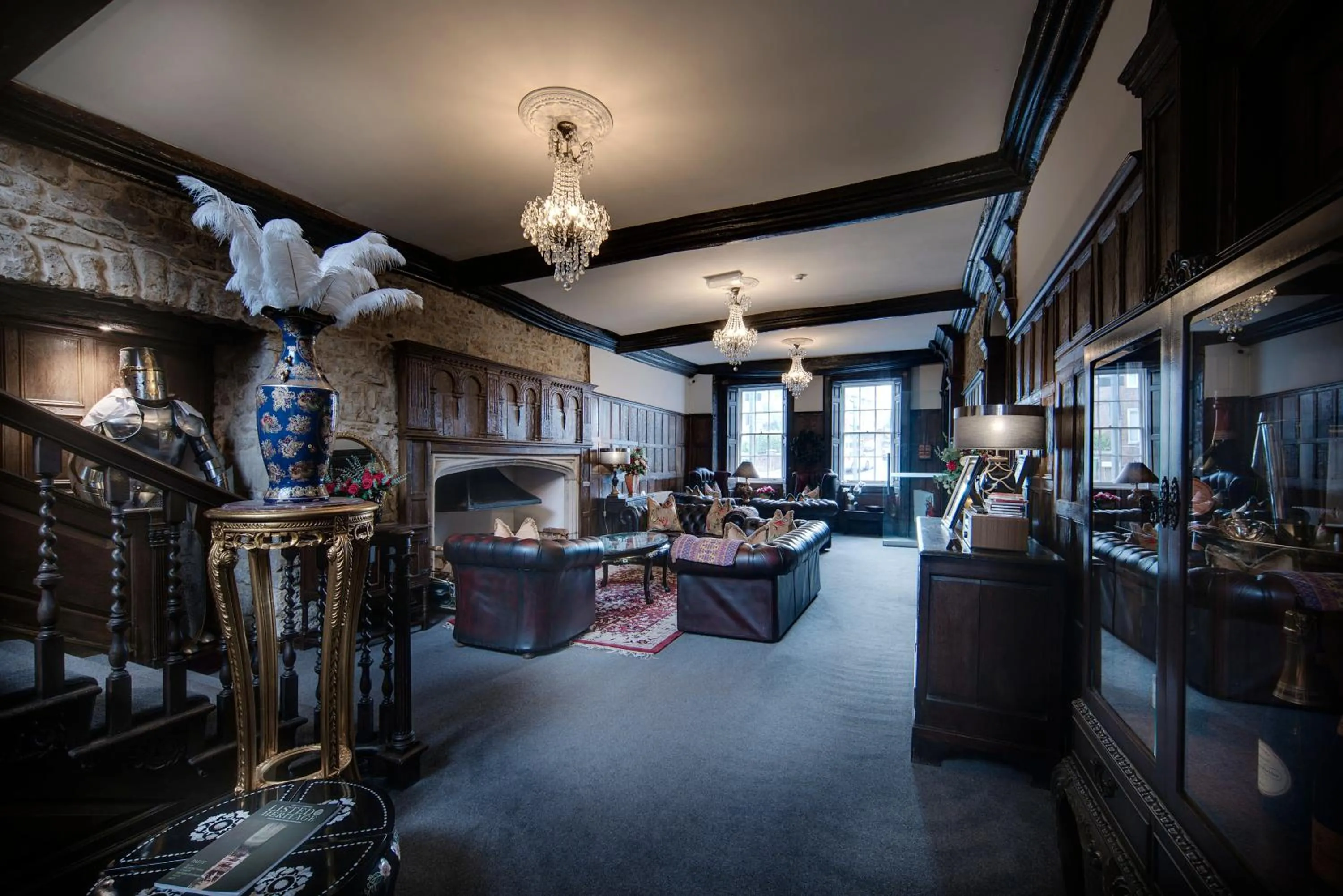Living room in Stone Court House