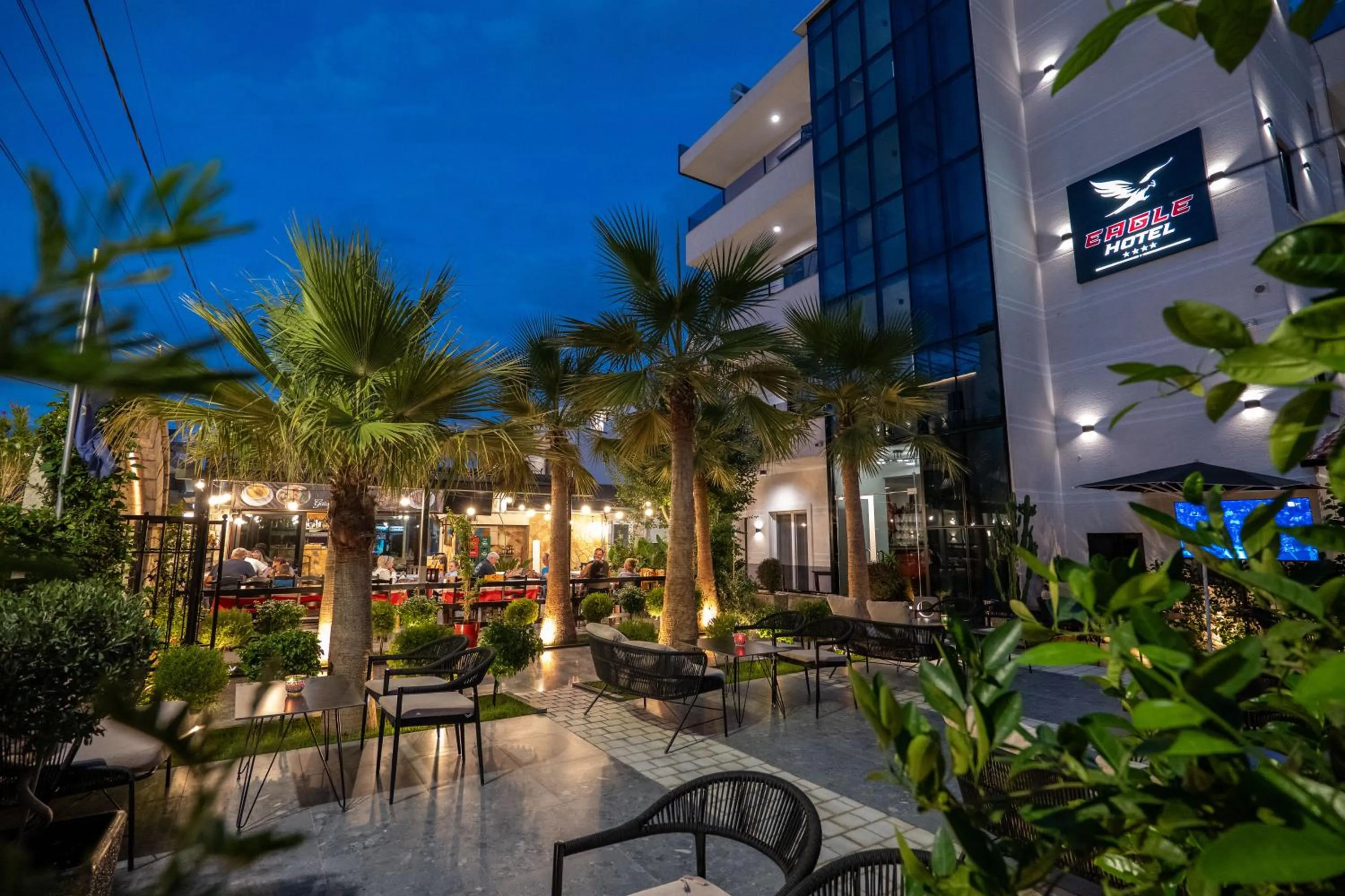 Property building in Hotel Eagle