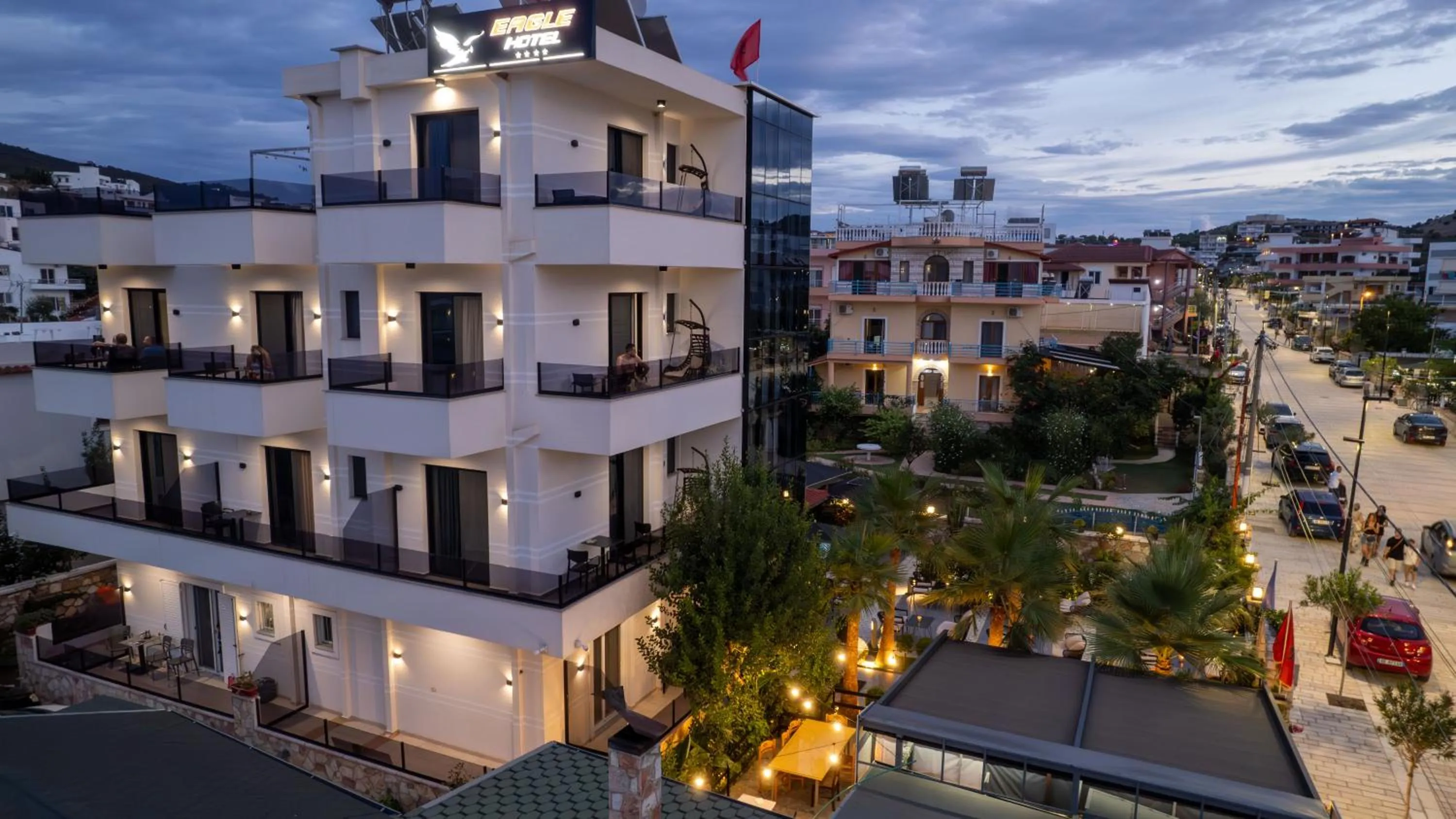 Bird's eye view in Hotel Eagle