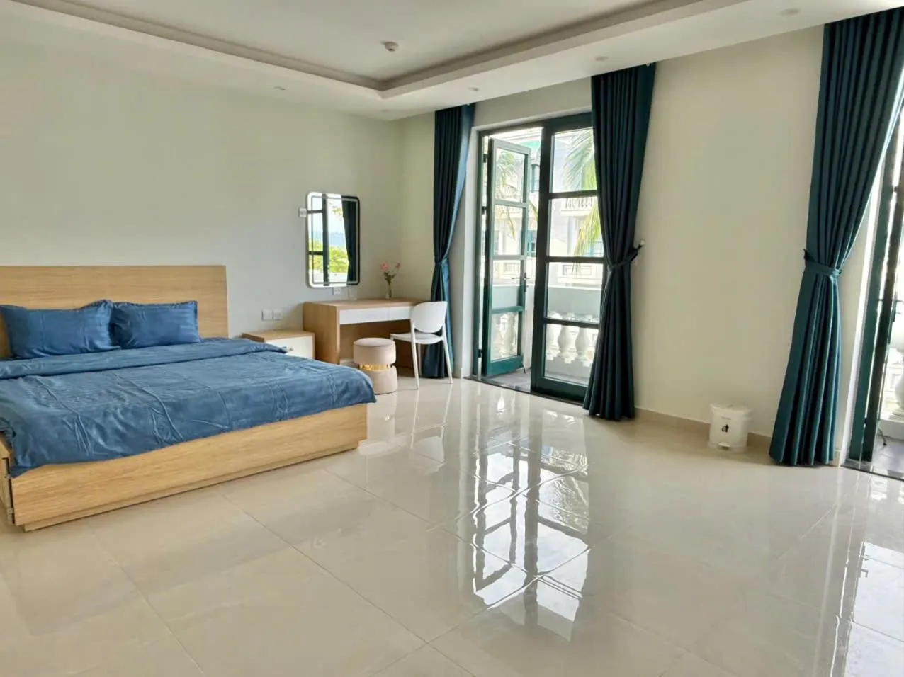 Bed in Minh Anh Hotel