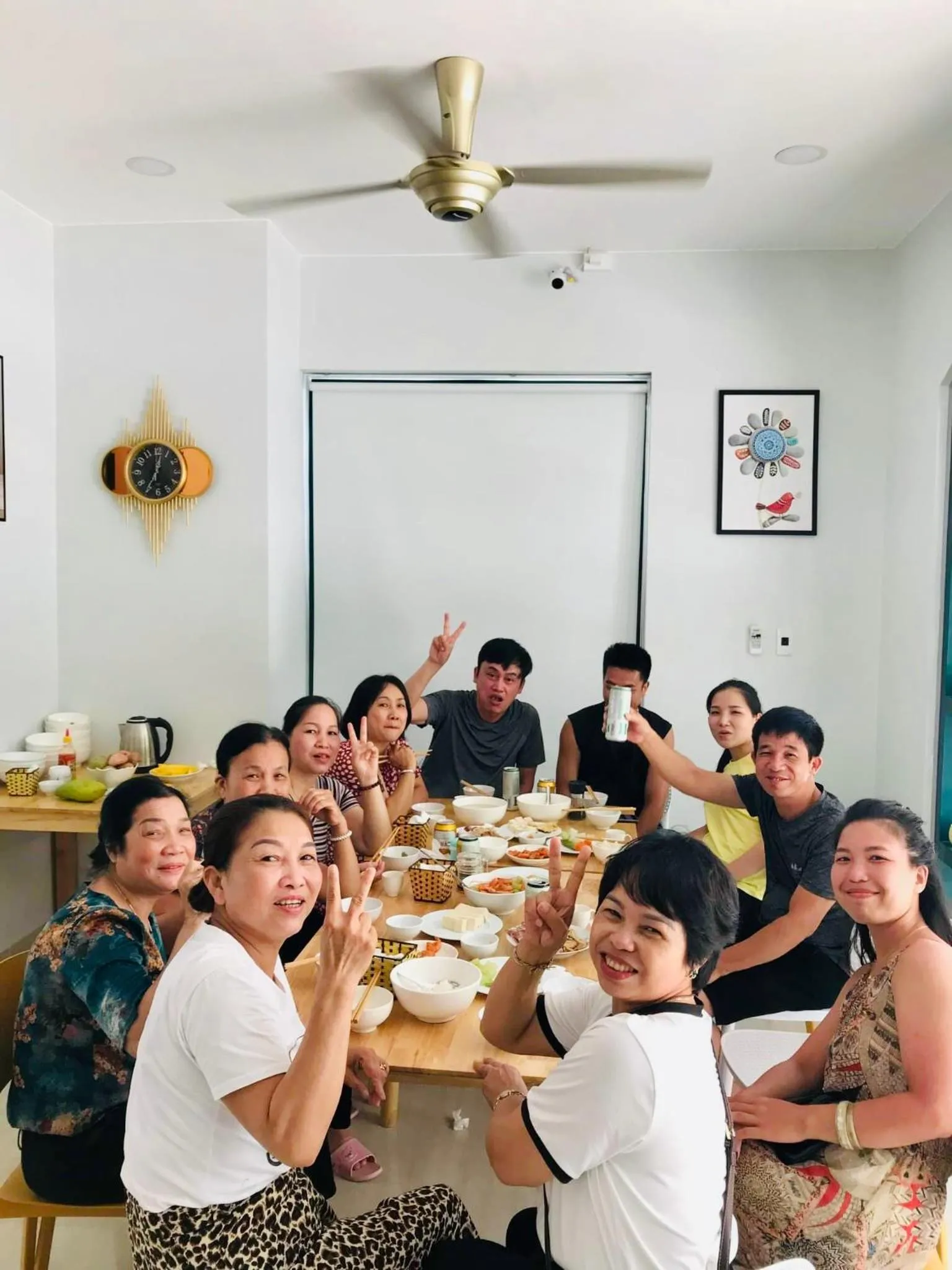 Dining area in Minh Anh Hotel