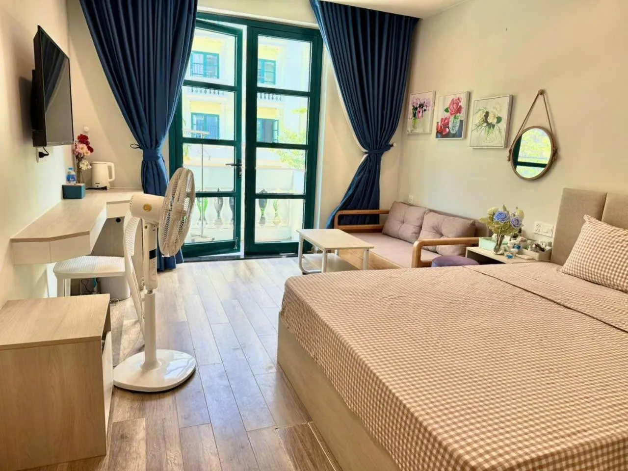 Bed in Minh Anh Hotel