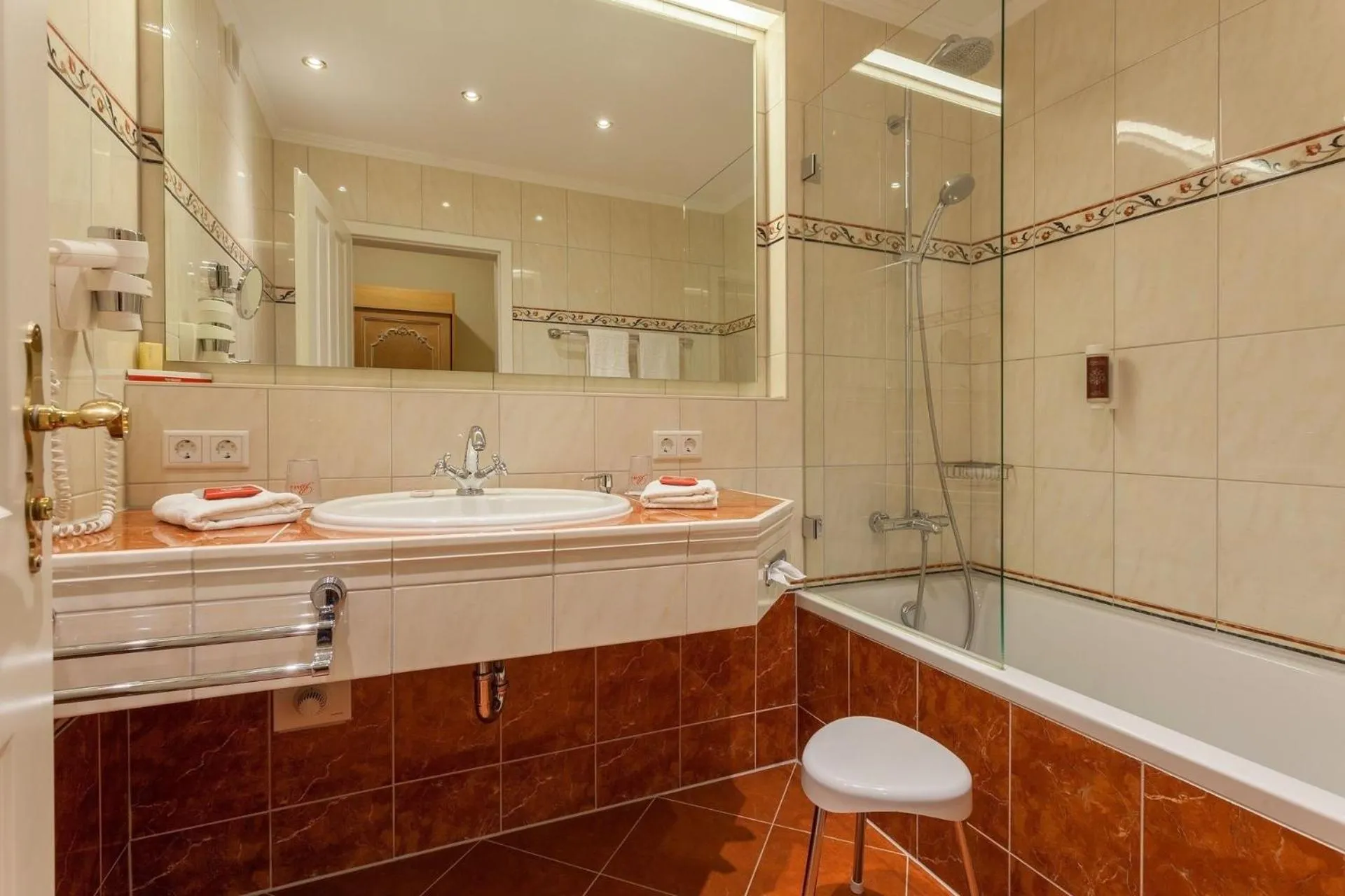 Bathroom in Familotel Bavaria Pfronten-Familien Hotel-Alles Inklusive Konzept