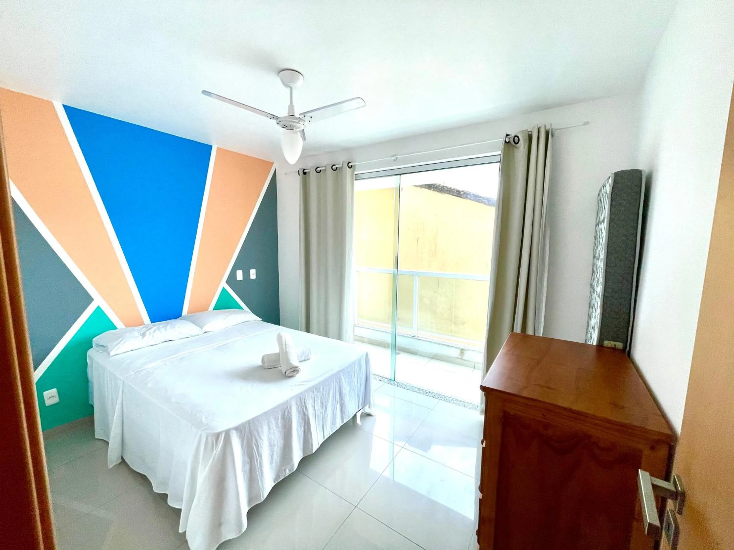 Bed in Eu Amo Arraial Hospedagem - Luz do Sol Prainha