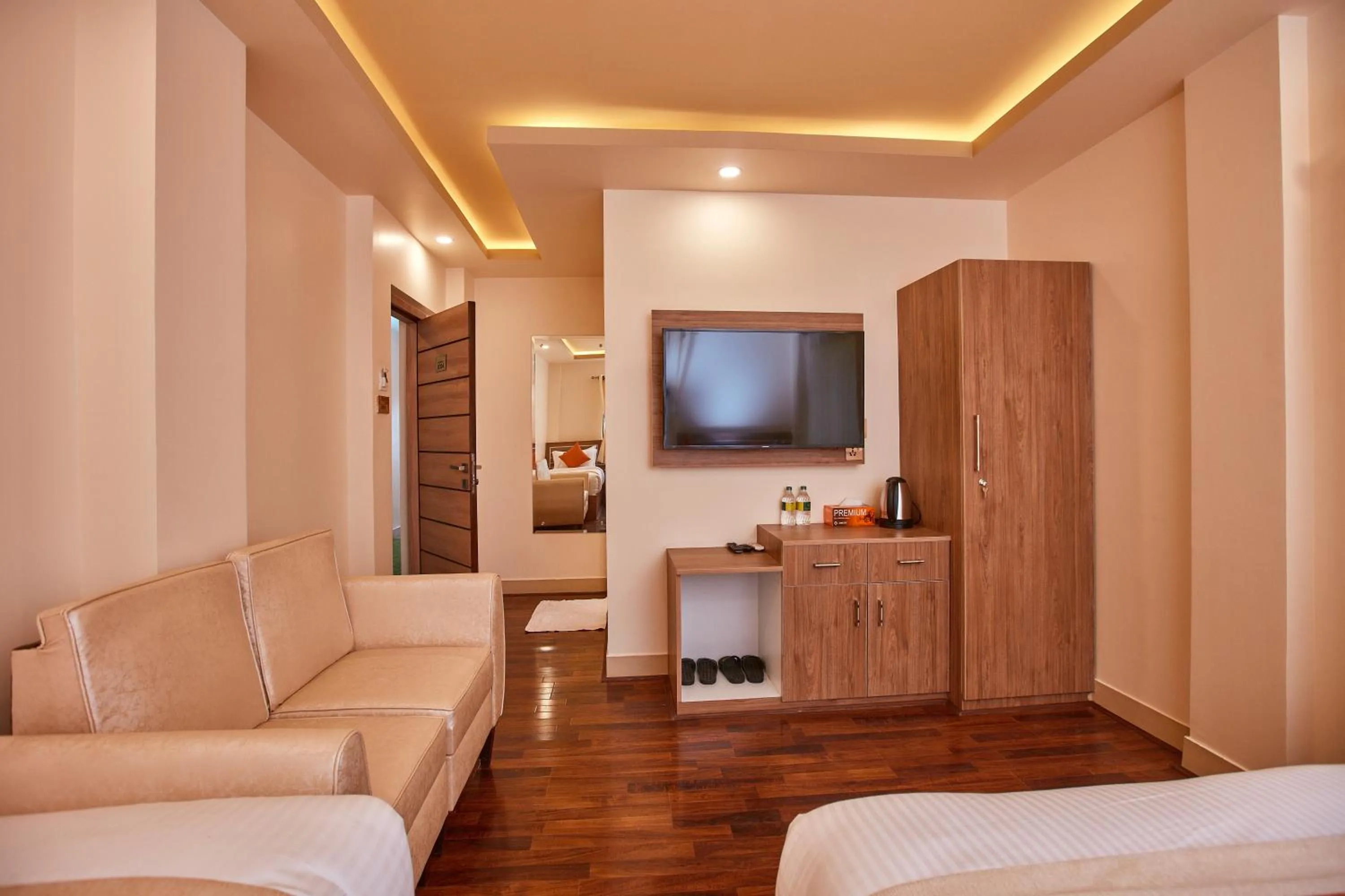 Seating area in The Samrat Palace - Luxury Hotel in Kathmandu