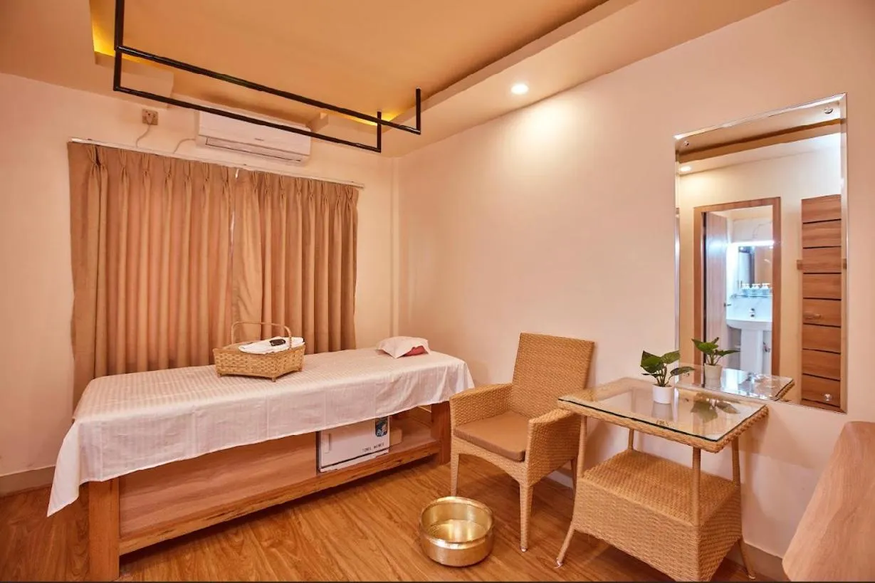 Bed in The Samrat Palace - Luxury Hotel in Kathmandu