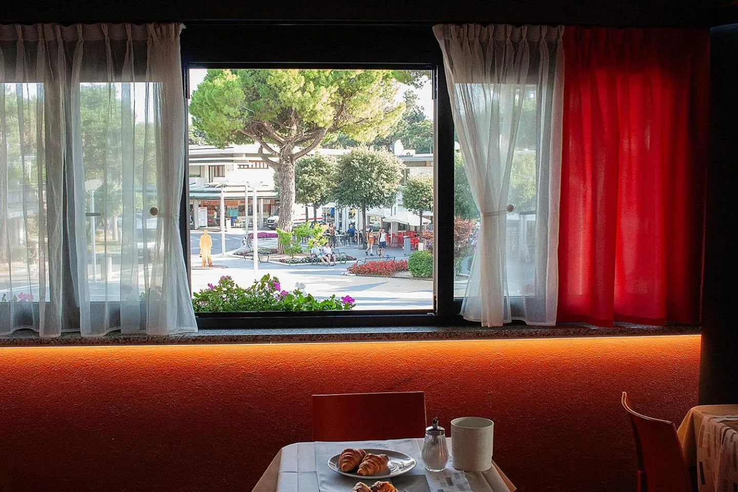 Decorative detail in Hotel Savoia