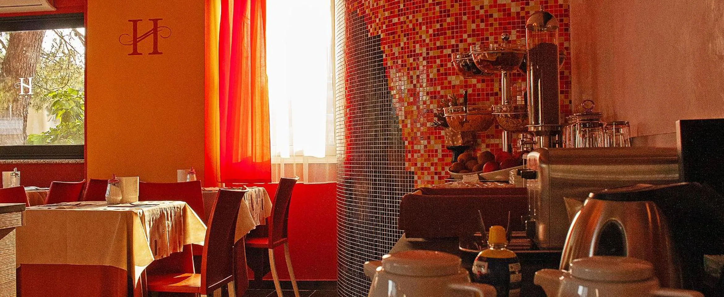 Decorative detail in Hotel Savoia