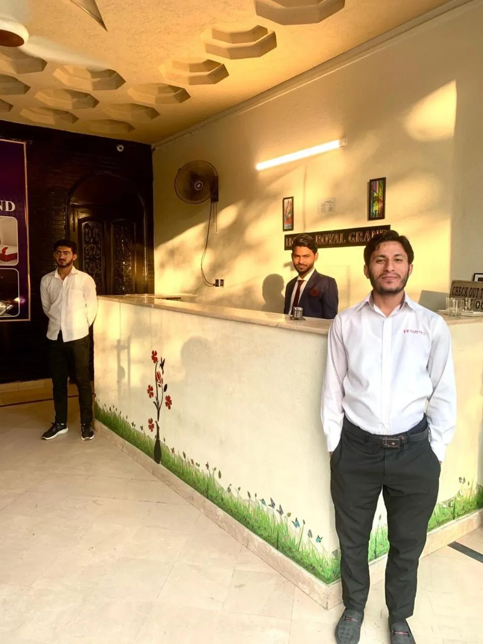 Lobby or reception in Hotel Royal Grand