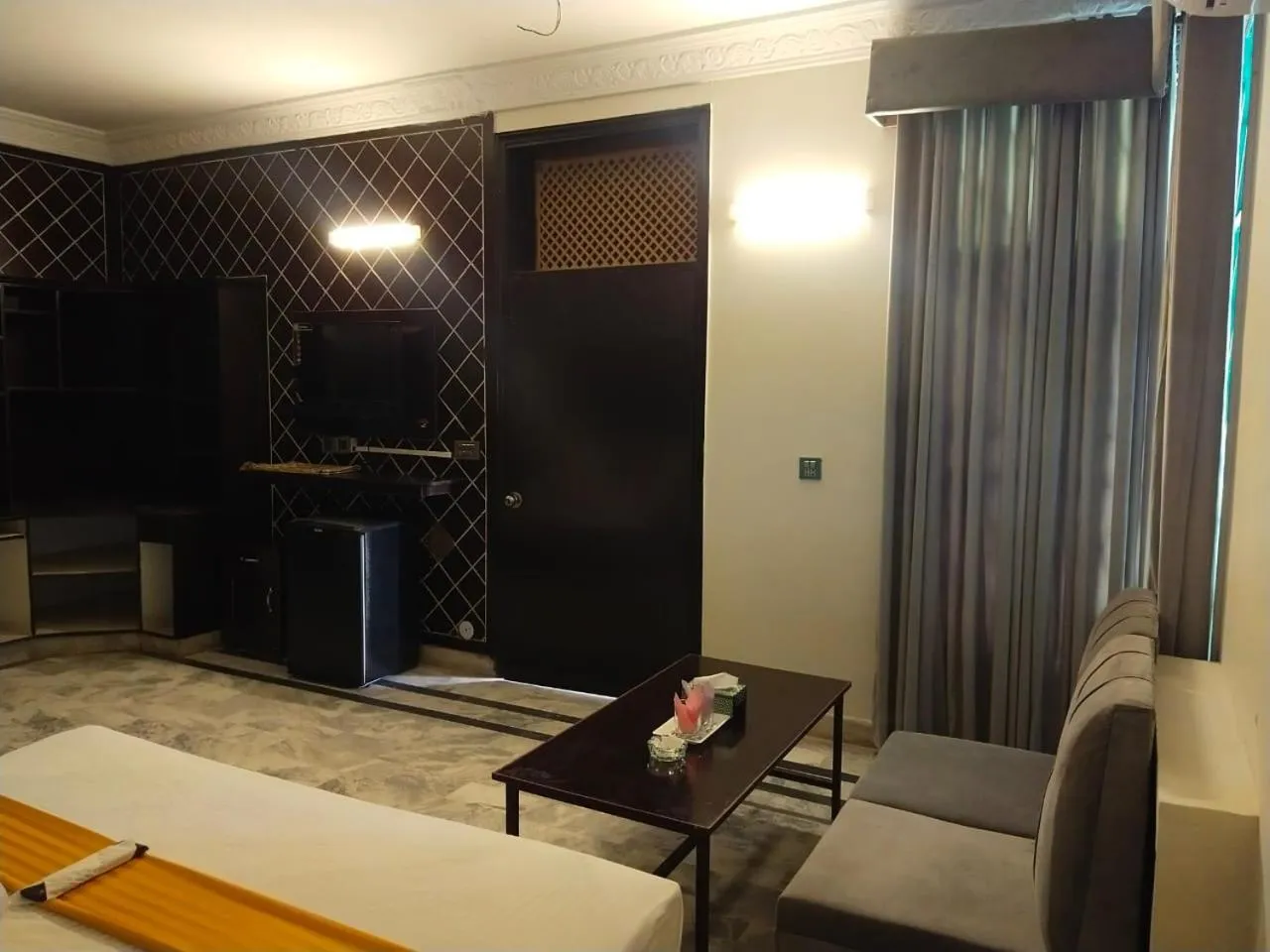 Seating area in Hotel Royal Grand